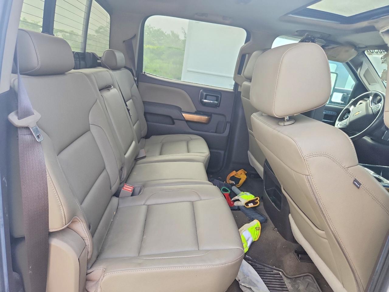 2015 Chevrolet Silverado Ltz White vin: 1GC1KWEY7JF131490