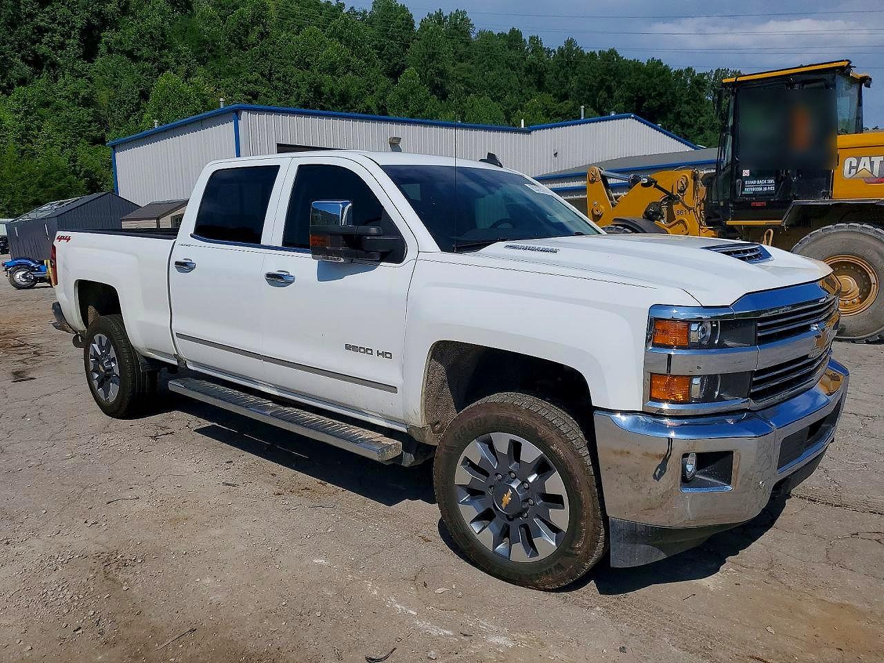 2017 Chevrolet Silverado K2500 Heavy Duty Ltz White vin: 1GC1KWEY8HF163262