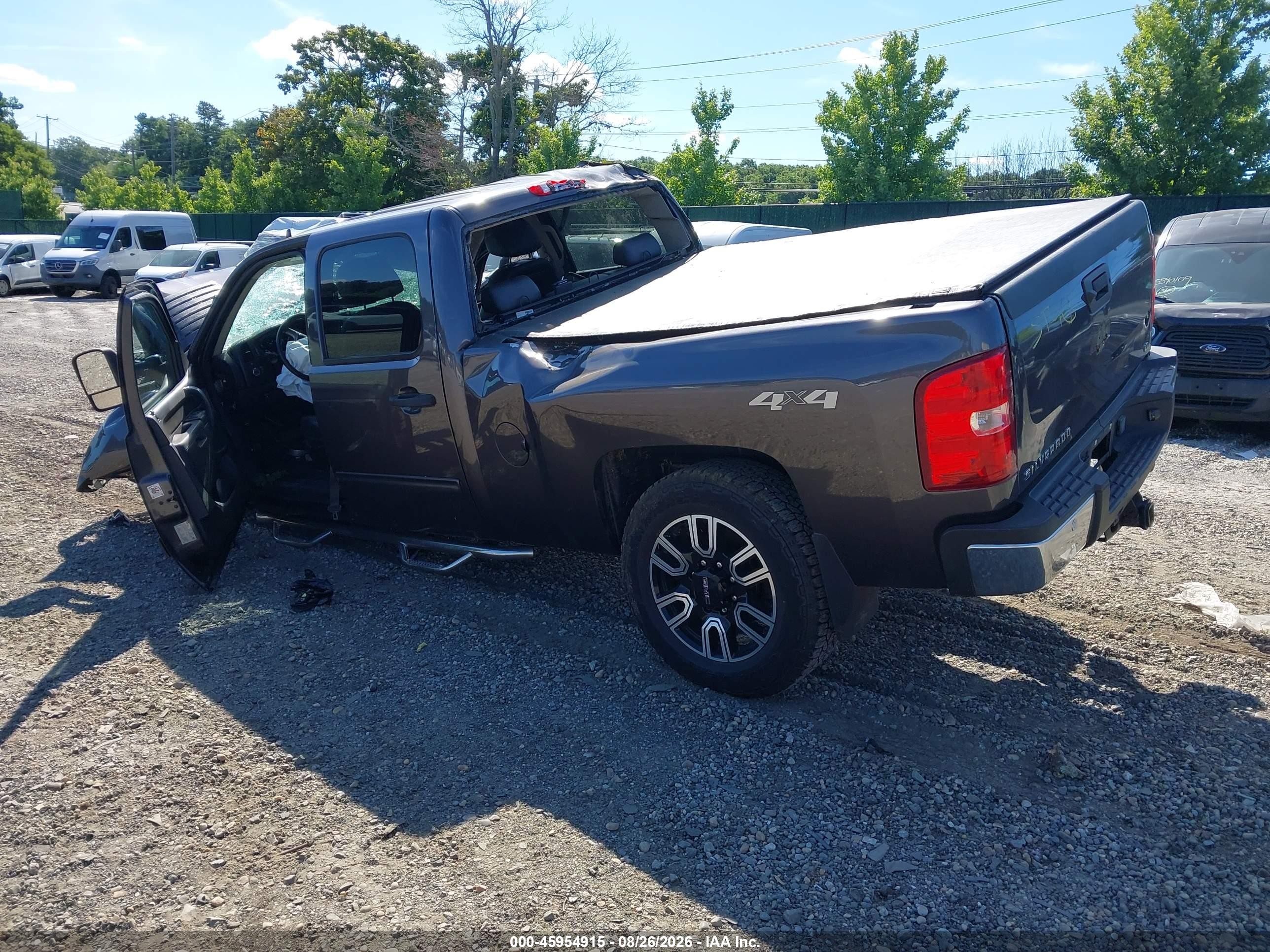 2011 Chevrolet Silverado 2500hd Lt Gray vin: 1GC1KXC80BF136024