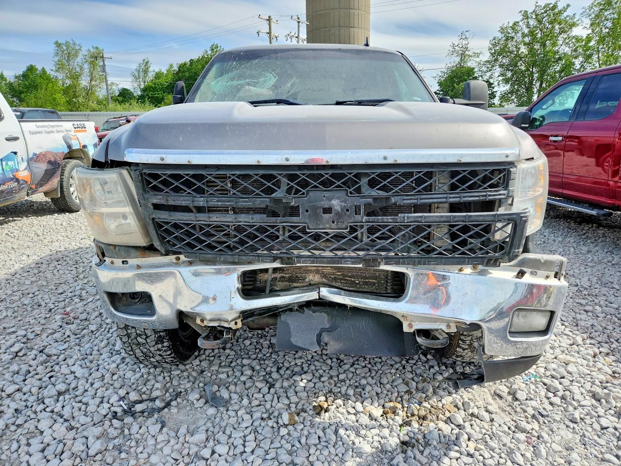 2013 Chevrolet Silverado K2500 Heavy Duty Lt Gray vin: 1GC1KXC80DF138116