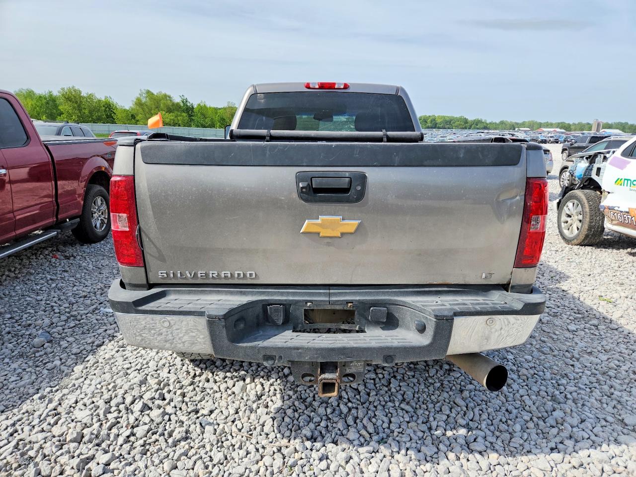 2013 Chevrolet Silverado K2500 Heavy Duty Lt Gray vin: 1GC1KXC80DF138116