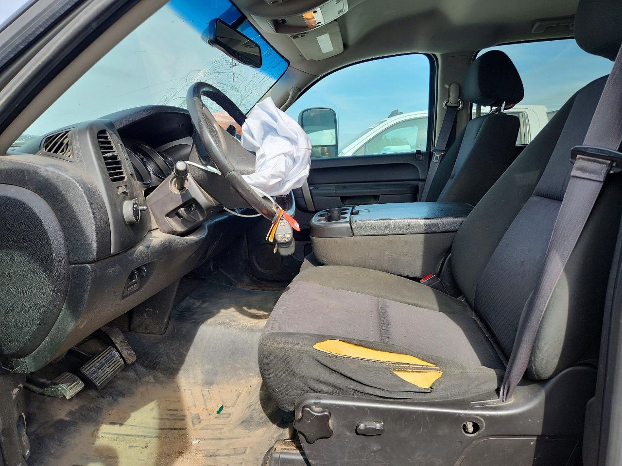 2013 Chevrolet Silverado K2500 Heavy Duty Lt Gray vin: 1GC1KXC80DF138116