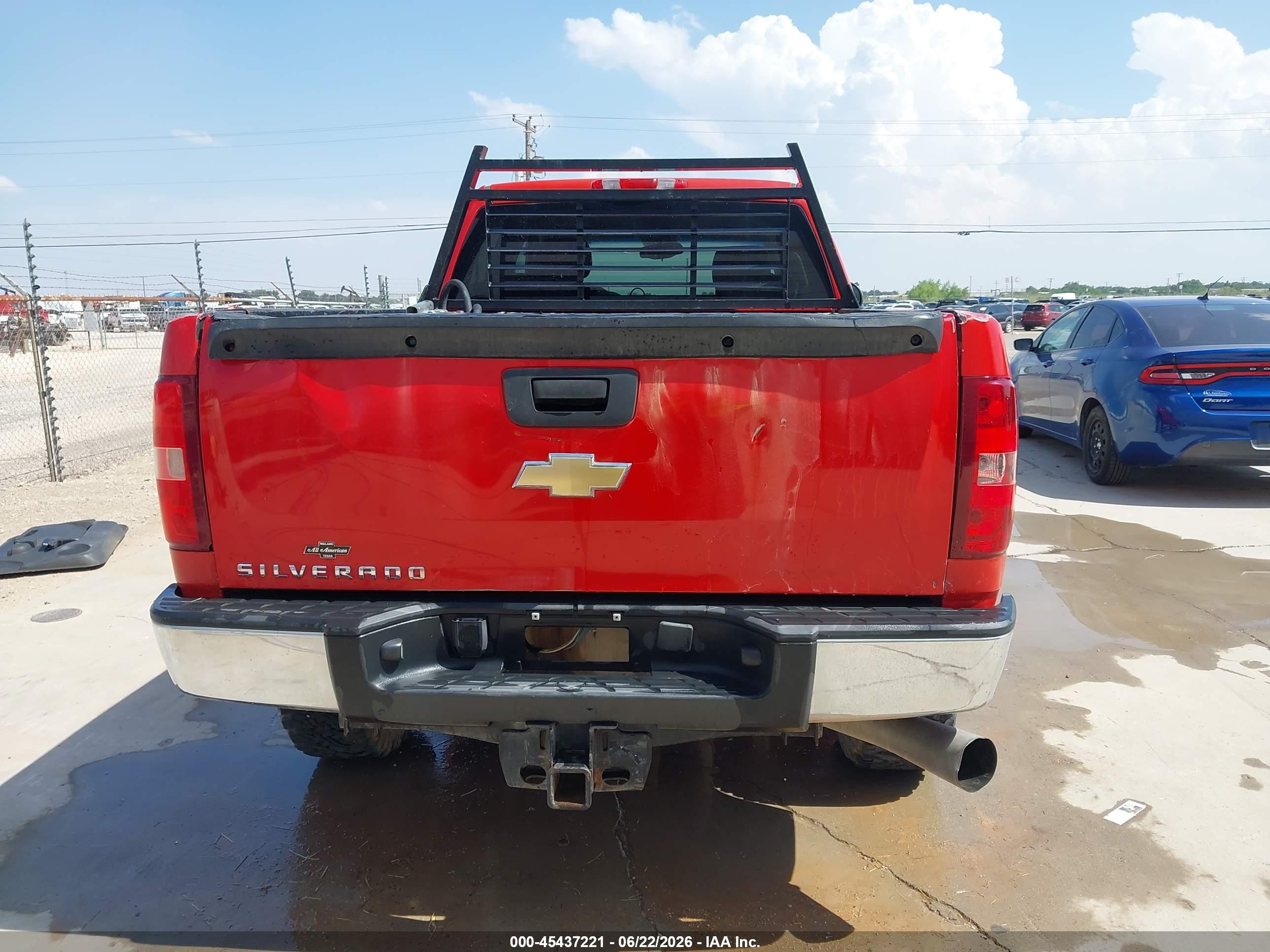 2012 Chevrolet Silverado 2500hd Lt Red vin: 1GC1KXC82CF138178