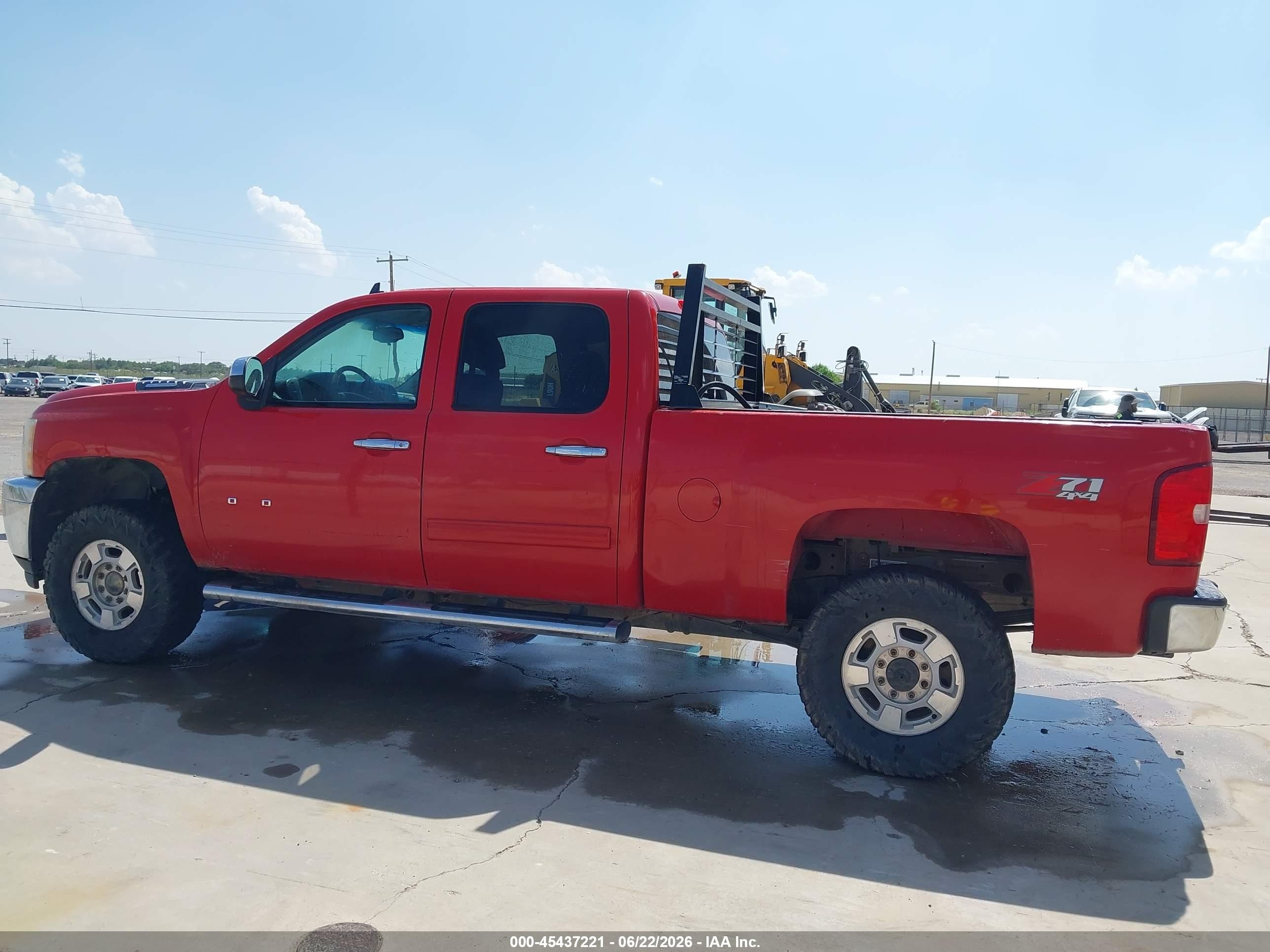2012 Chevrolet Silverado 2500hd Lt Red vin: 1GC1KXC82CF138178