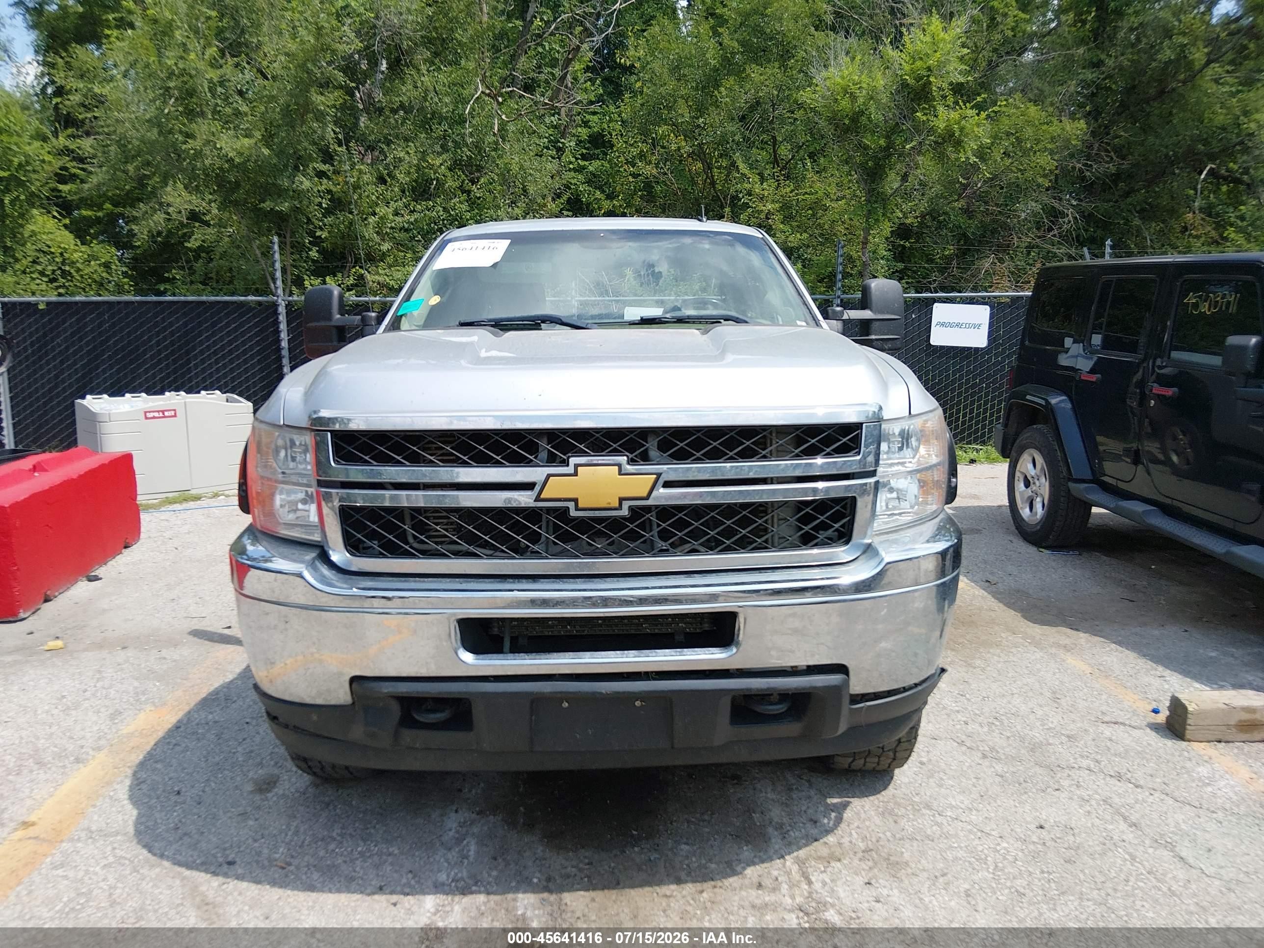 2012 Chevrolet Silverado 2500hd Lt Silver vin: 1GC1KXC82CF169303