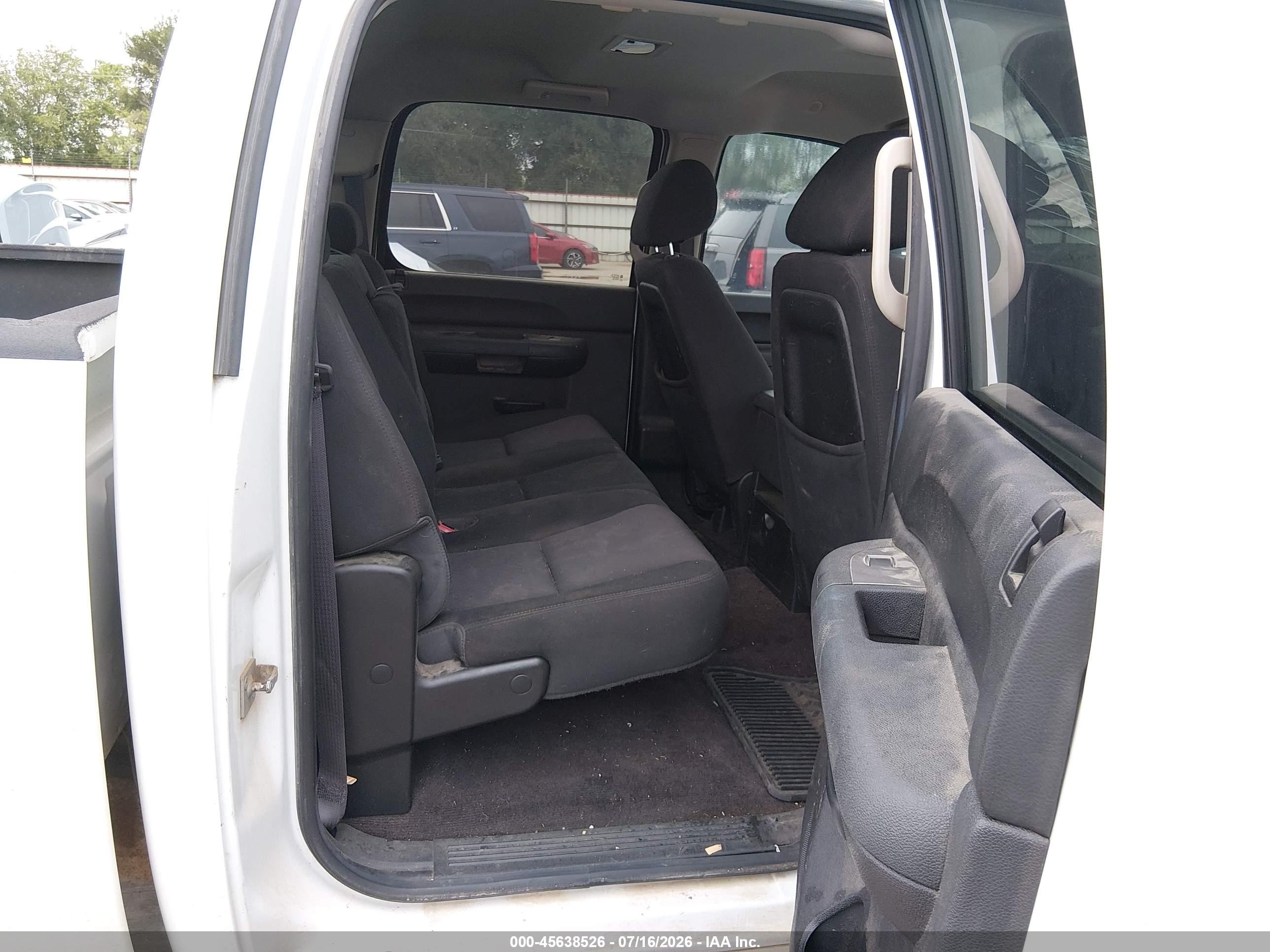 2014 Chevrolet Silverado 2500hd Lt White vin: 1GC1KXC83EF133980