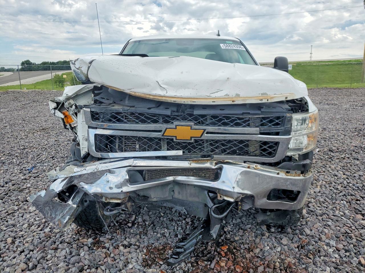 2014 Chevrolet Silverado K2500 Heavy Duty Lt Белый vin: 1GC1KXC83EF170186
