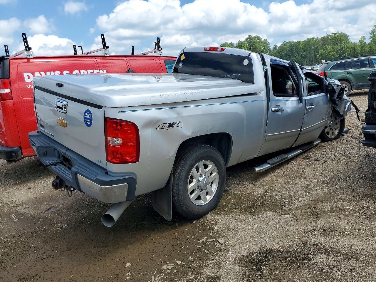 2012 Chevrolet Silverado K2500 Heavy Duty Lt Серебряный vin: 1GC1KXC84CF168332