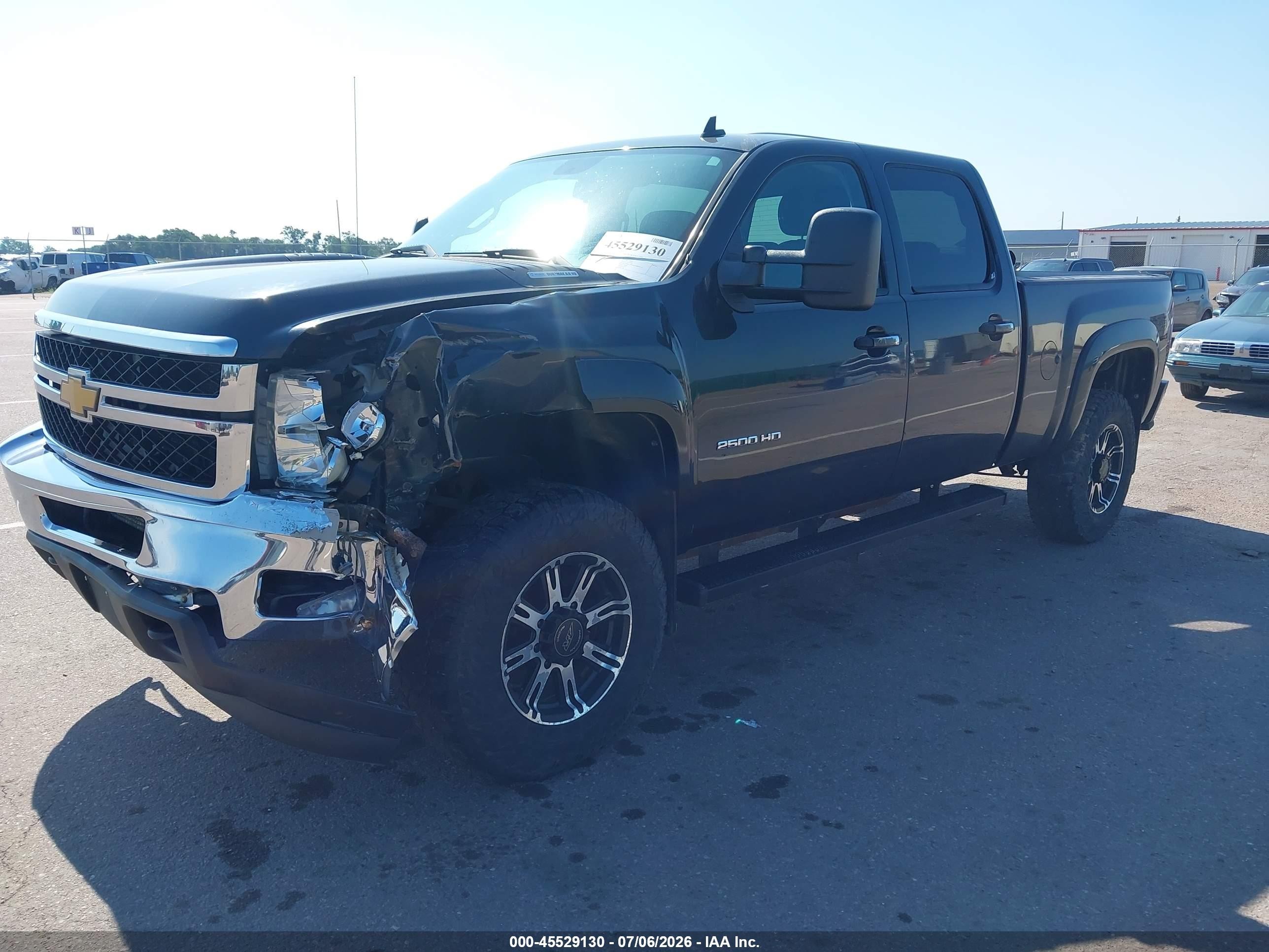 2012 Chevrolet Silverado 2500hd Lt Черный vin: 1GC1KXC86CF162306