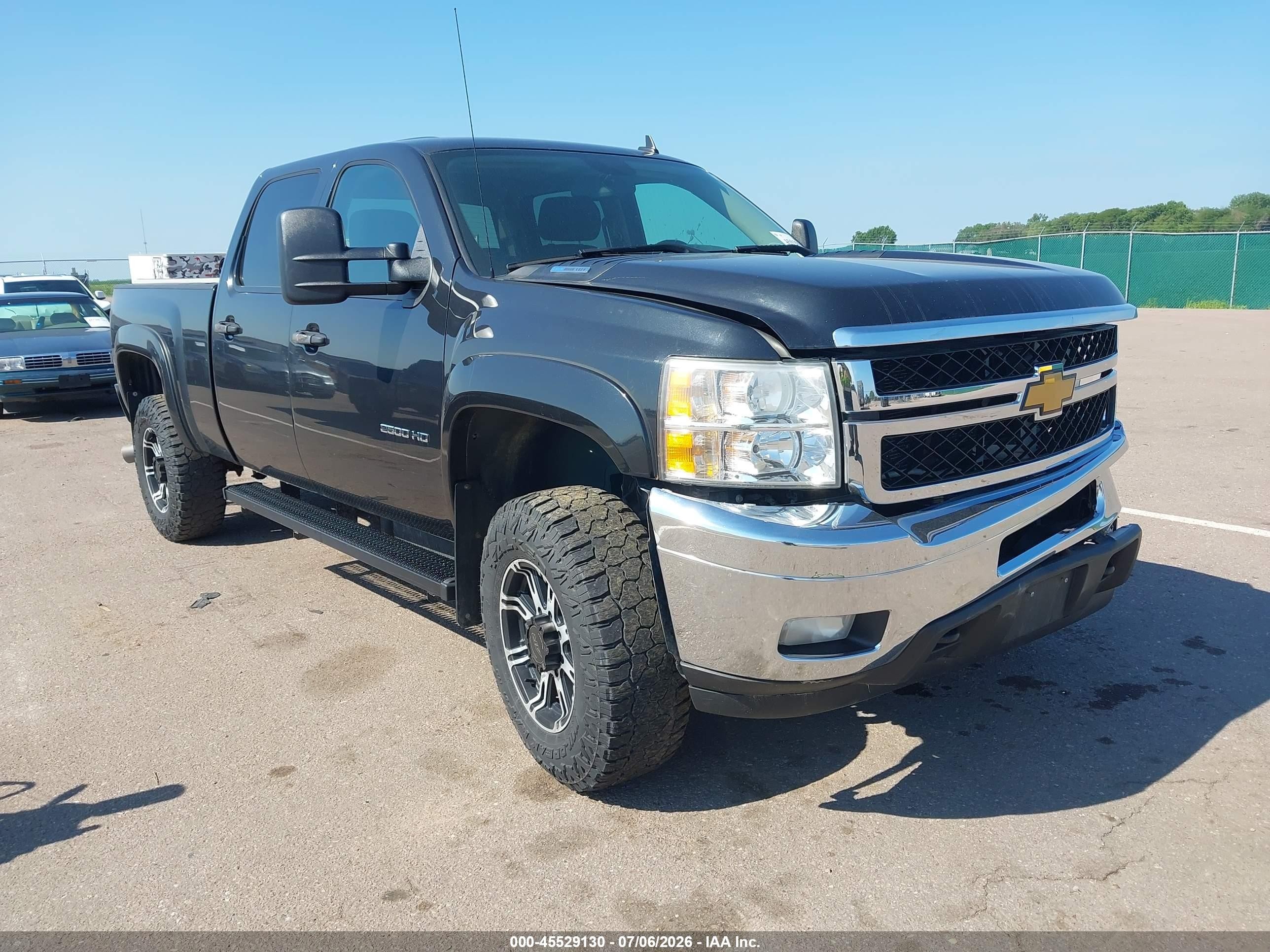 2012 Chevrolet Silverado 2500hd Lt Black vin: 1GC1KXC86CF162306