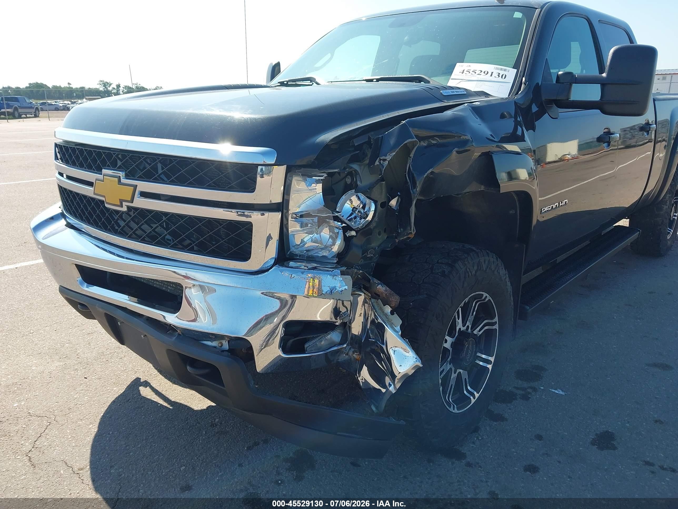 2012 Chevrolet Silverado 2500hd Lt Черный vin: 1GC1KXC86CF162306
