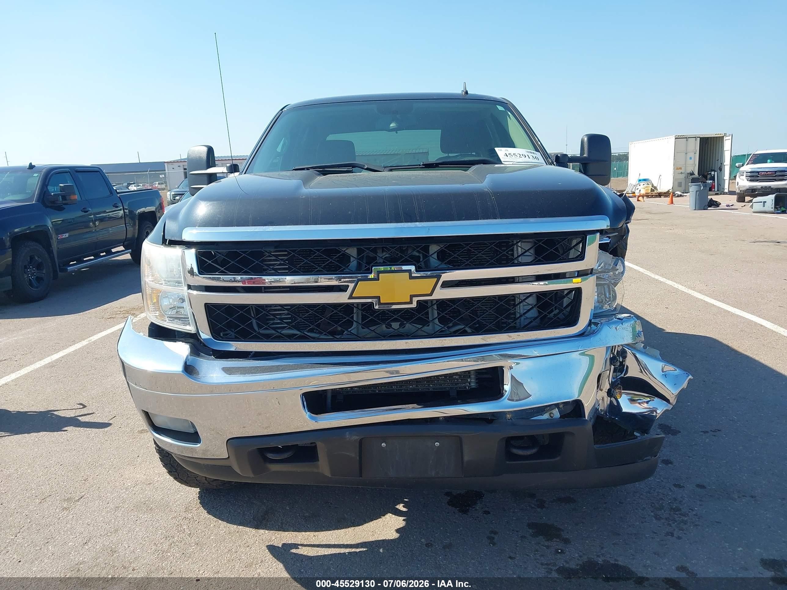 2012 Chevrolet Silverado 2500hd Lt Черный vin: 1GC1KXC86CF162306