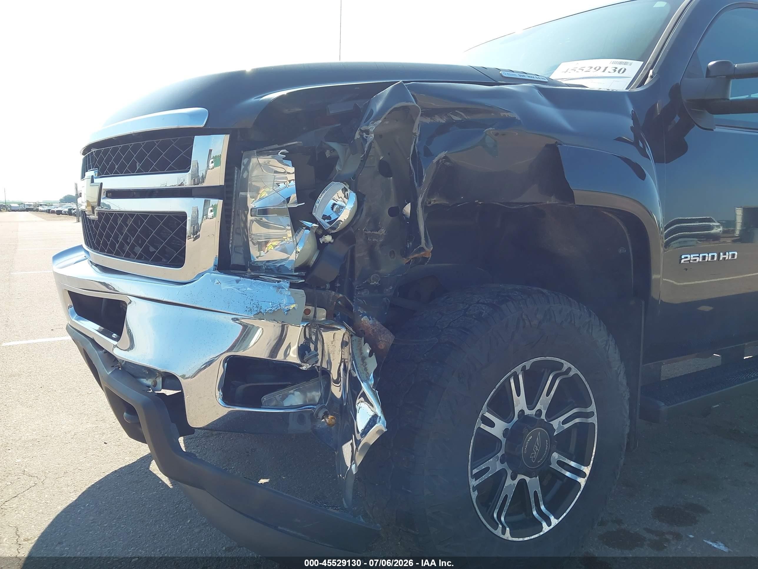 2012 Chevrolet Silverado 2500hd Lt Черный vin: 1GC1KXC86CF162306