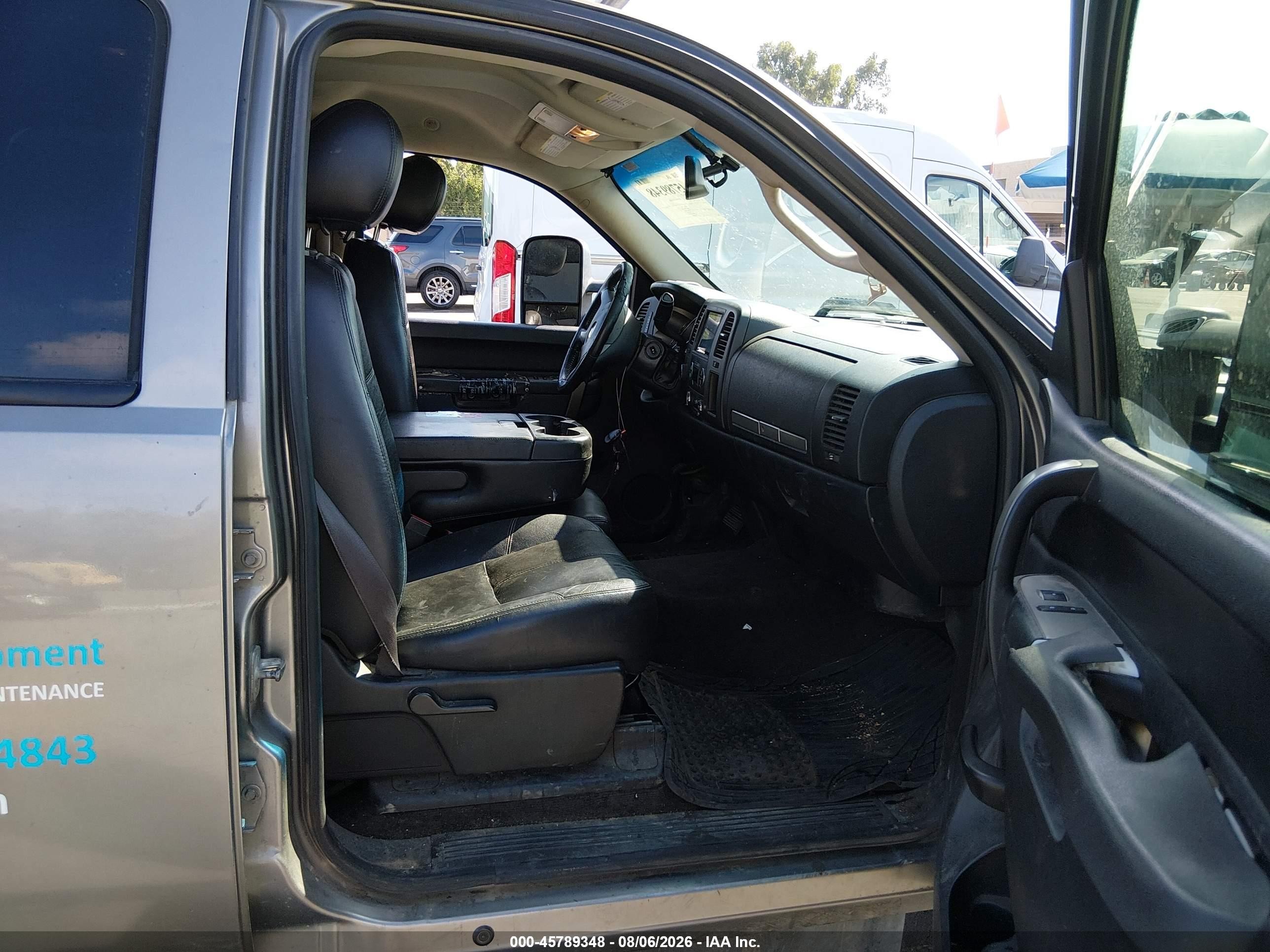2012 Chevrolet Silverado 2500hd Lt Gray vin: 1GC1KXC86CF177582