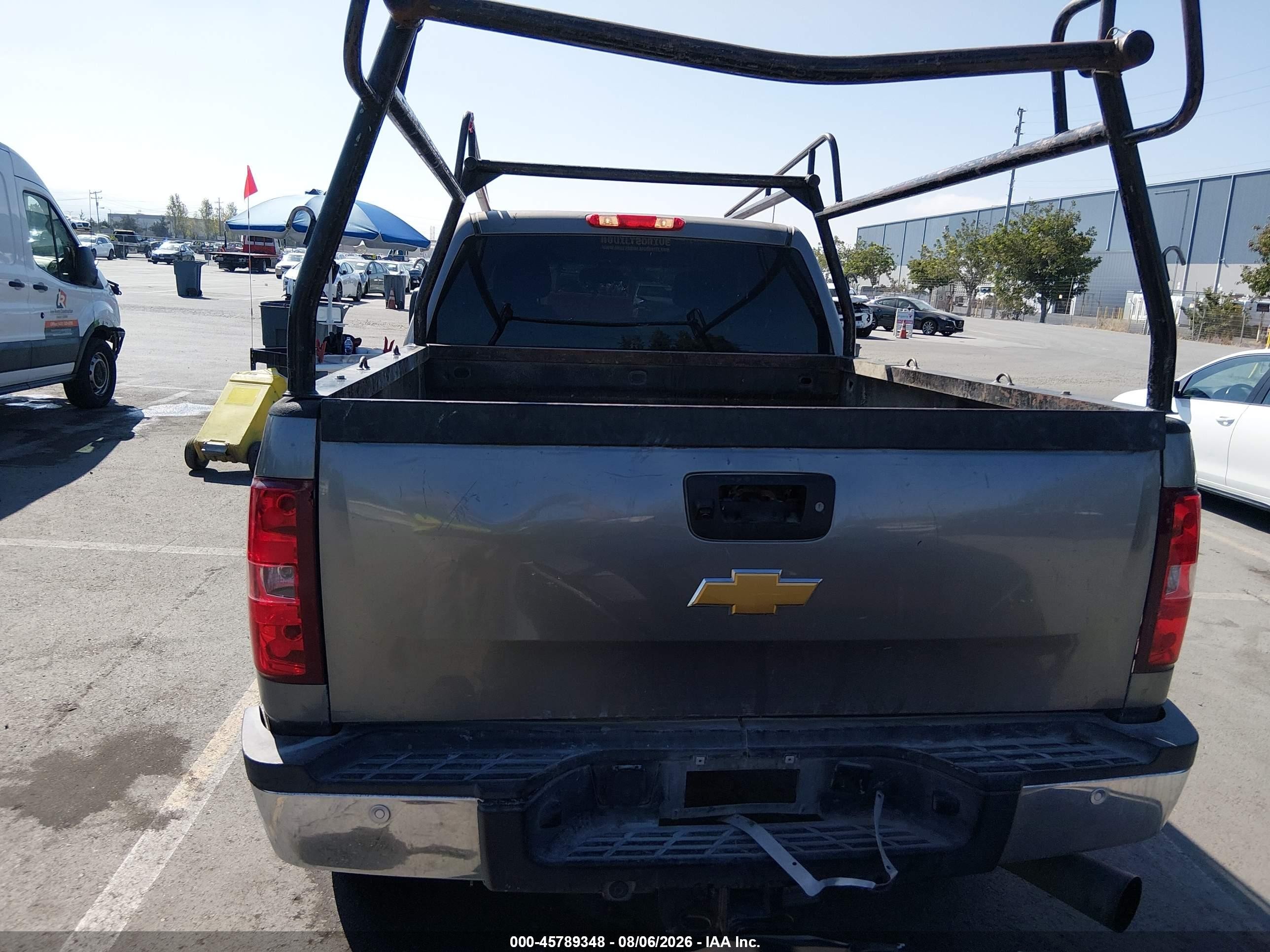 2012 Chevrolet Silverado 2500hd Lt Gray vin: 1GC1KXC86CF177582