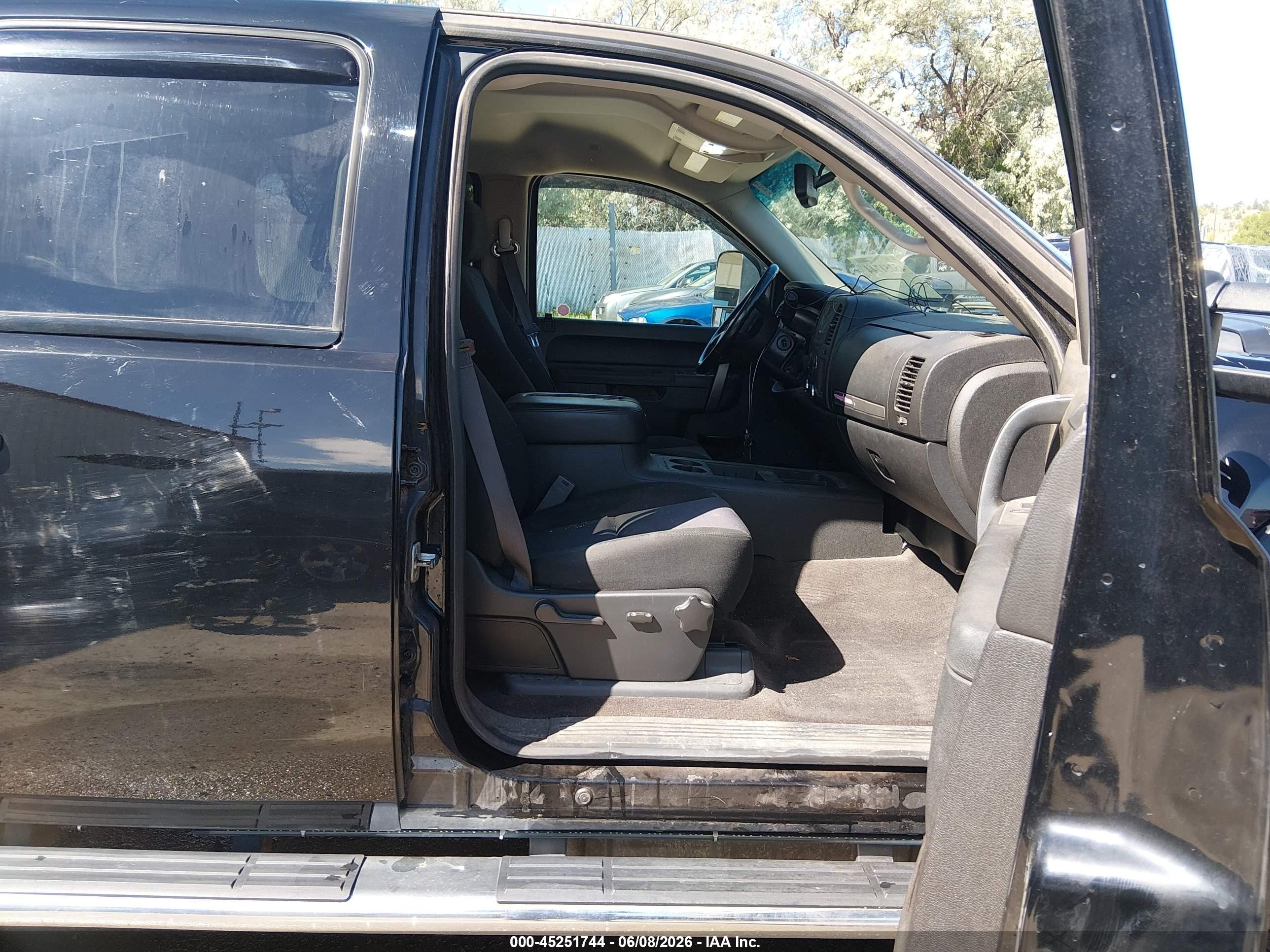 2013 Chevrolet Silverado 2500hd Lt Black vin: 1GC1KXC87DF239816