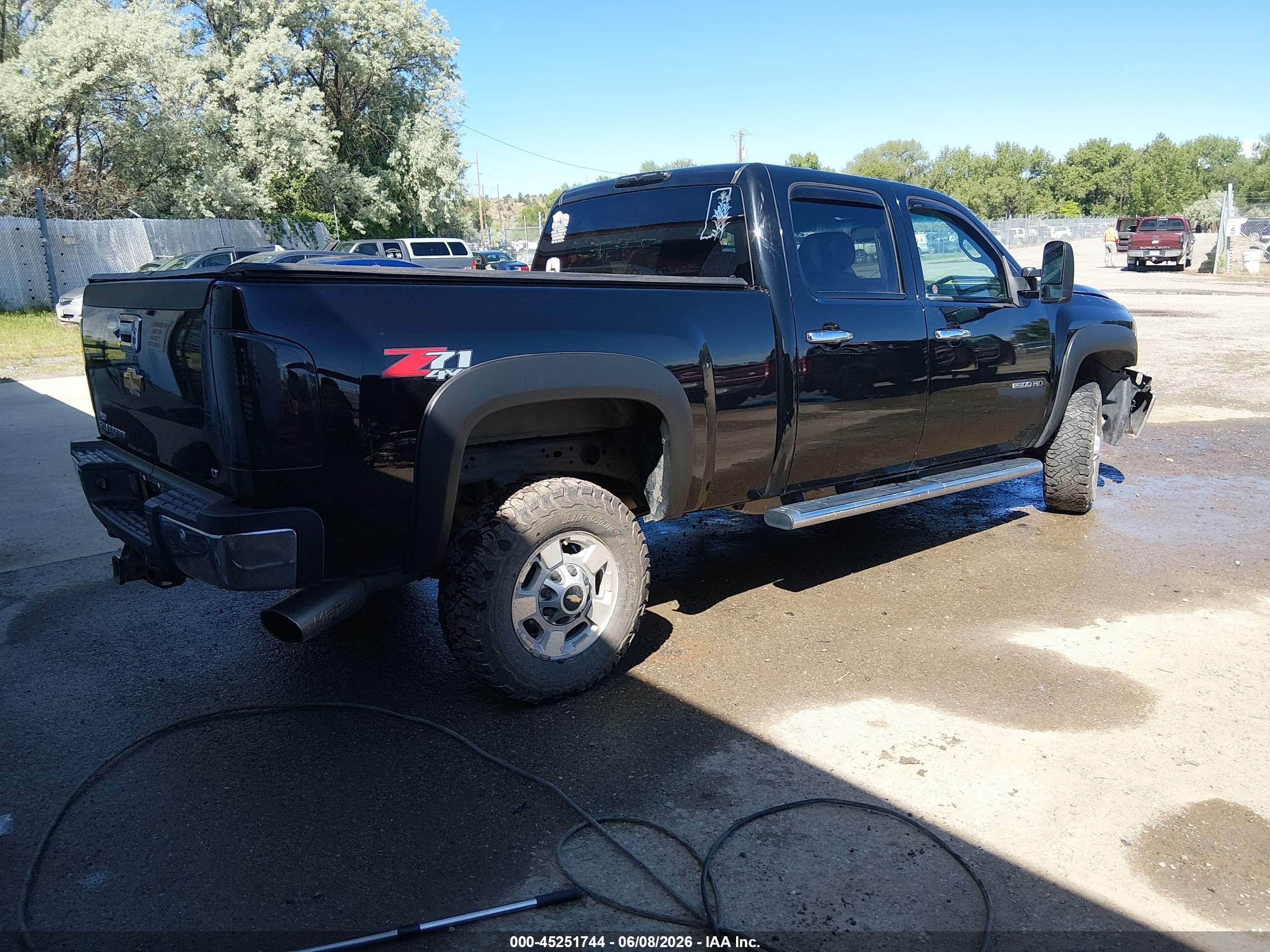 2013 Chevrolet Silverado 2500hd Lt Black vin: 1GC1KXC87DF239816