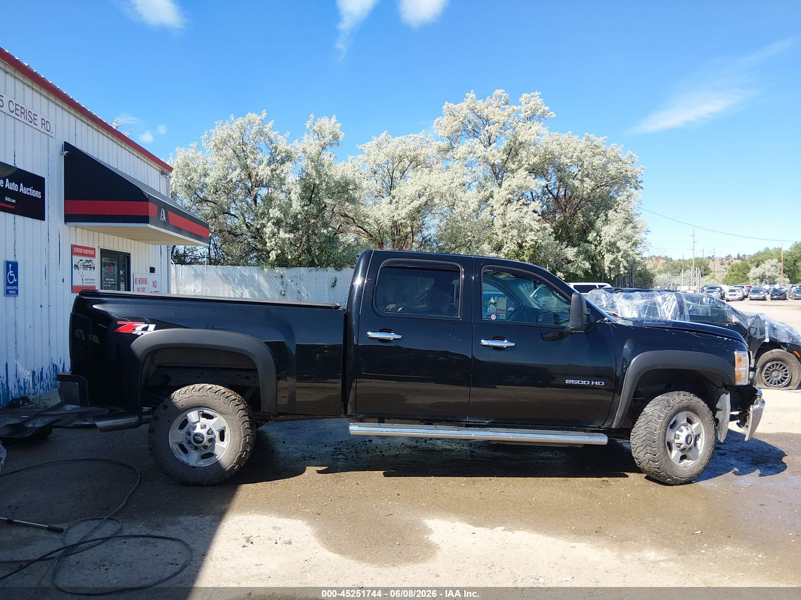 2013 Chevrolet Silverado 2500hd Lt Black vin: 1GC1KXC87DF239816