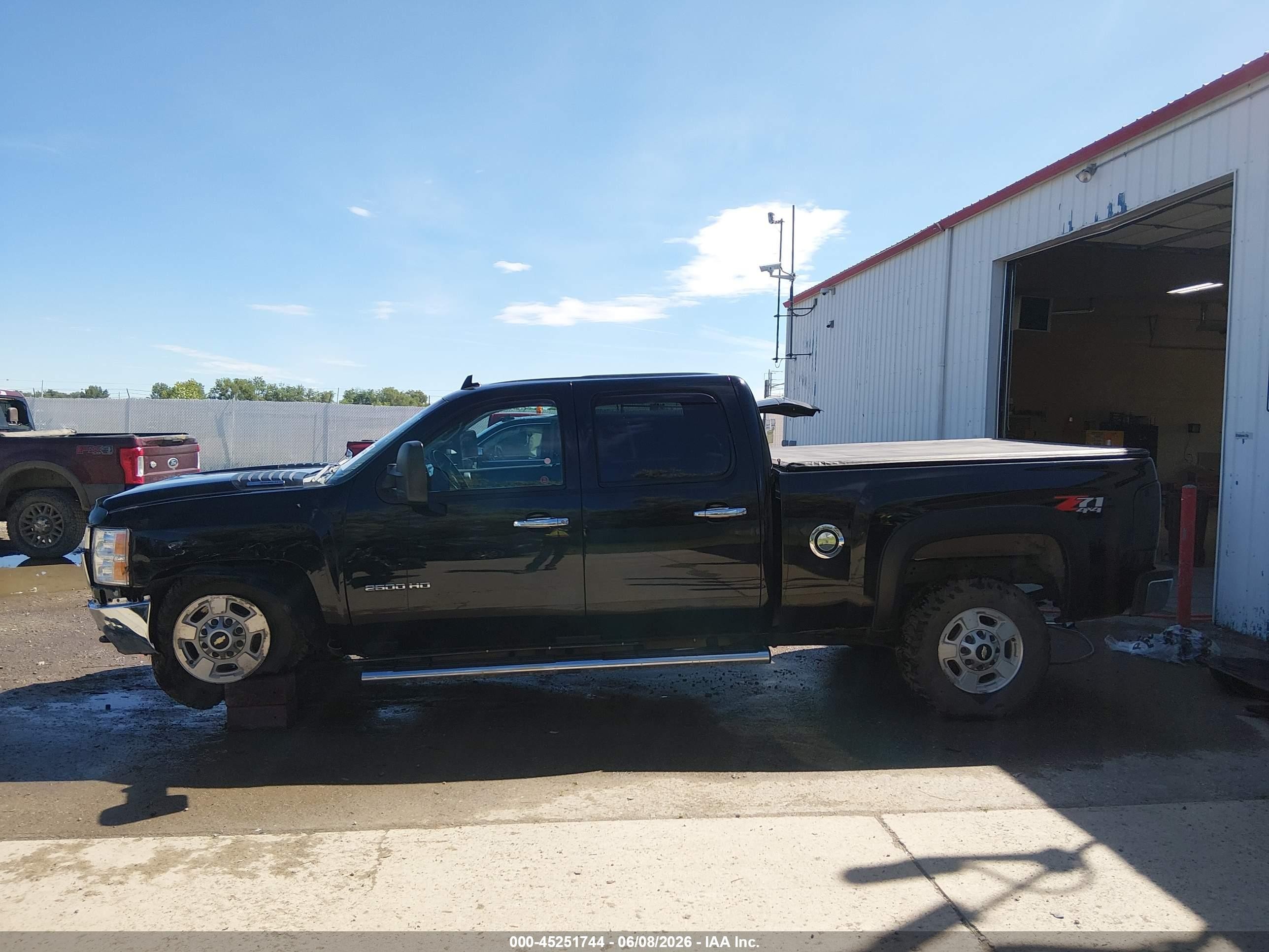 2013 Chevrolet Silverado 2500hd Lt Black vin: 1GC1KXC87DF239816