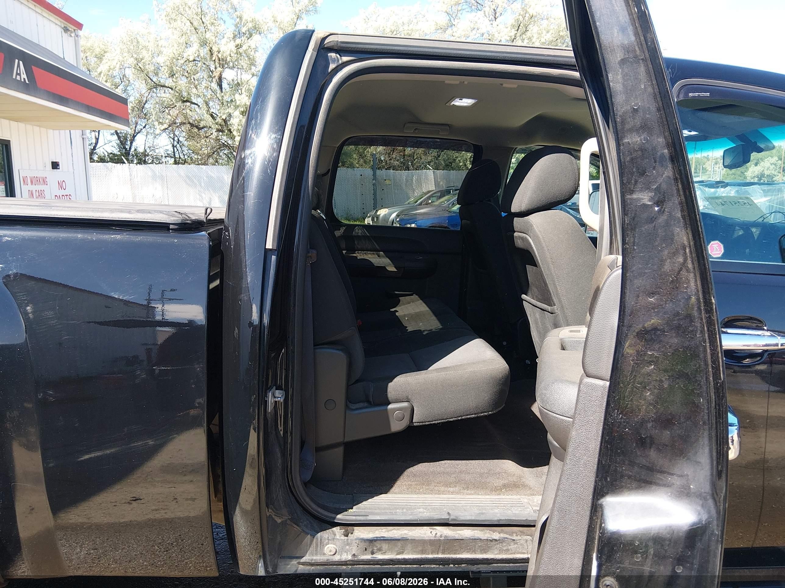 2013 Chevrolet Silverado 2500hd Lt Black vin: 1GC1KXC87DF239816