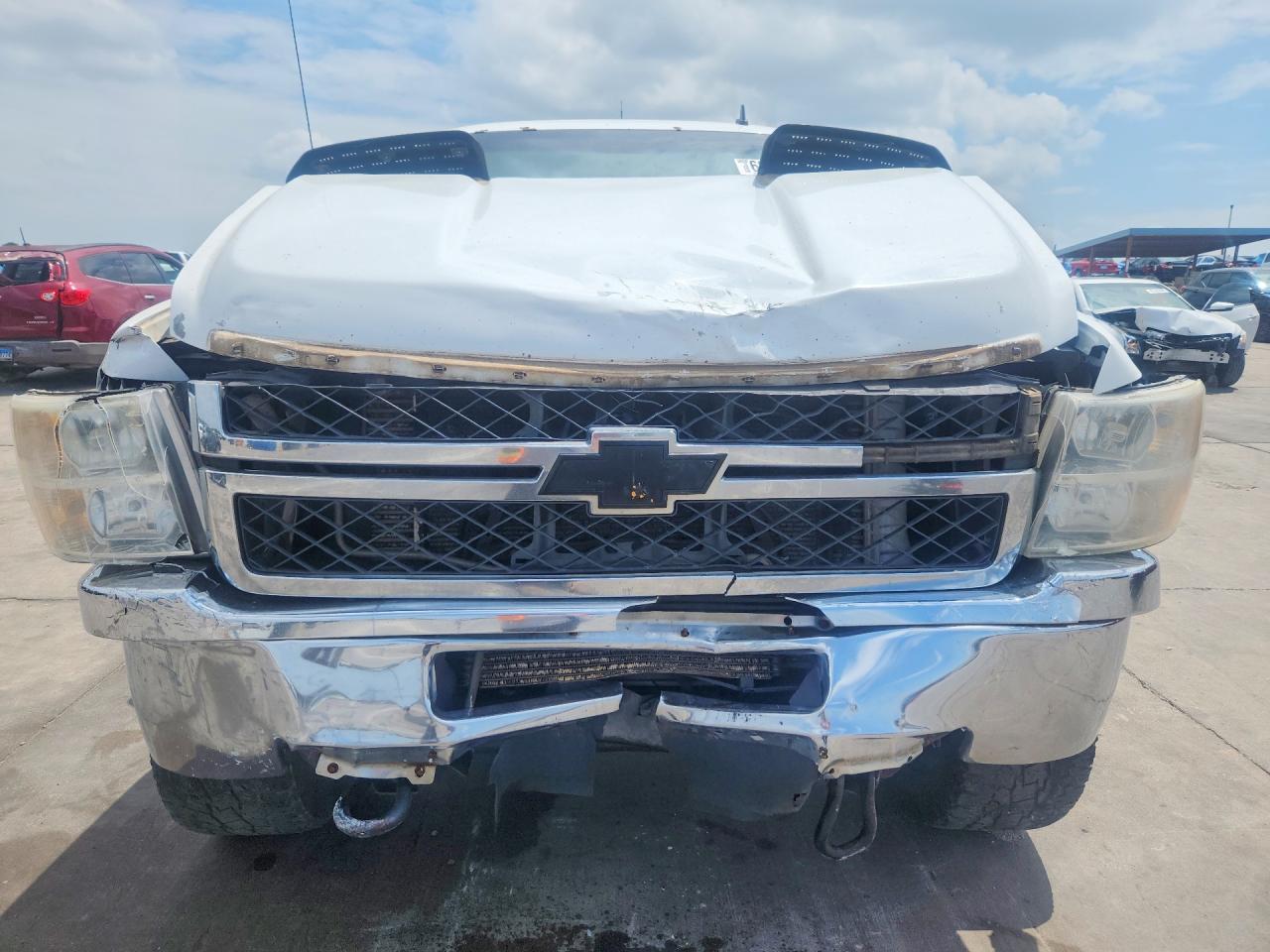 2014 Chevrolet Silverado K2500 Heavy Duty Lt White vin: 1GC1KXC87EF153360