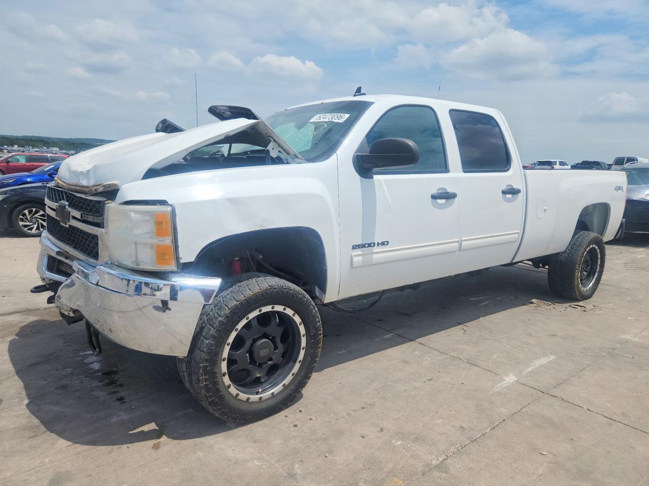 2014 Chevrolet Silverado K2500 Heavy Duty Lt White vin: 1GC1KXC87EF153360