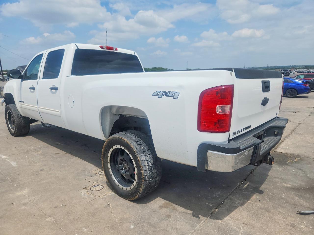 2014 Chevrolet Silverado K2500 Heavy Duty Lt White vin: 1GC1KXC87EF153360