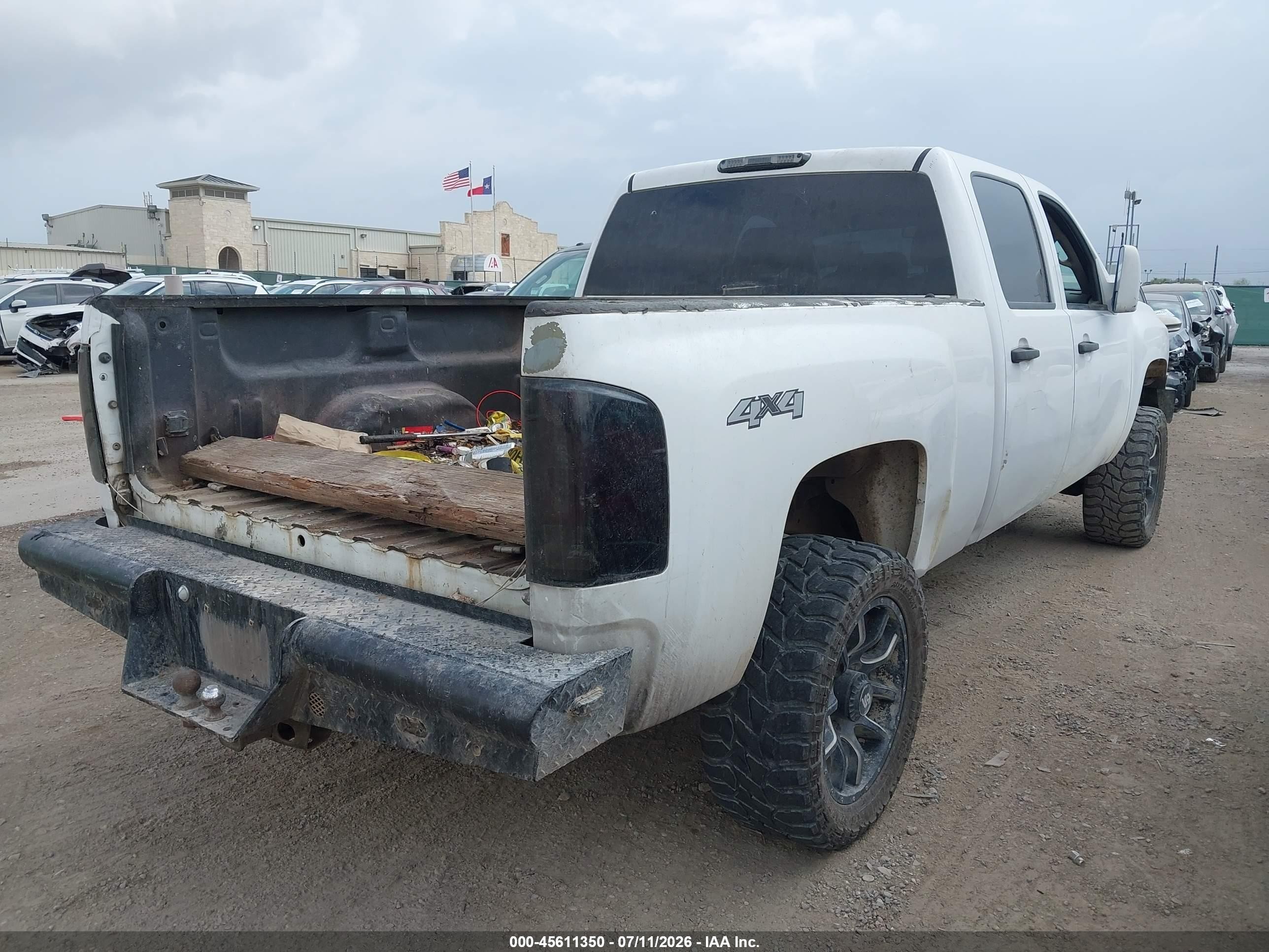 2012 Chevrolet Silverado 2500hd Lt White vin: 1GC1KXC89CF188236
