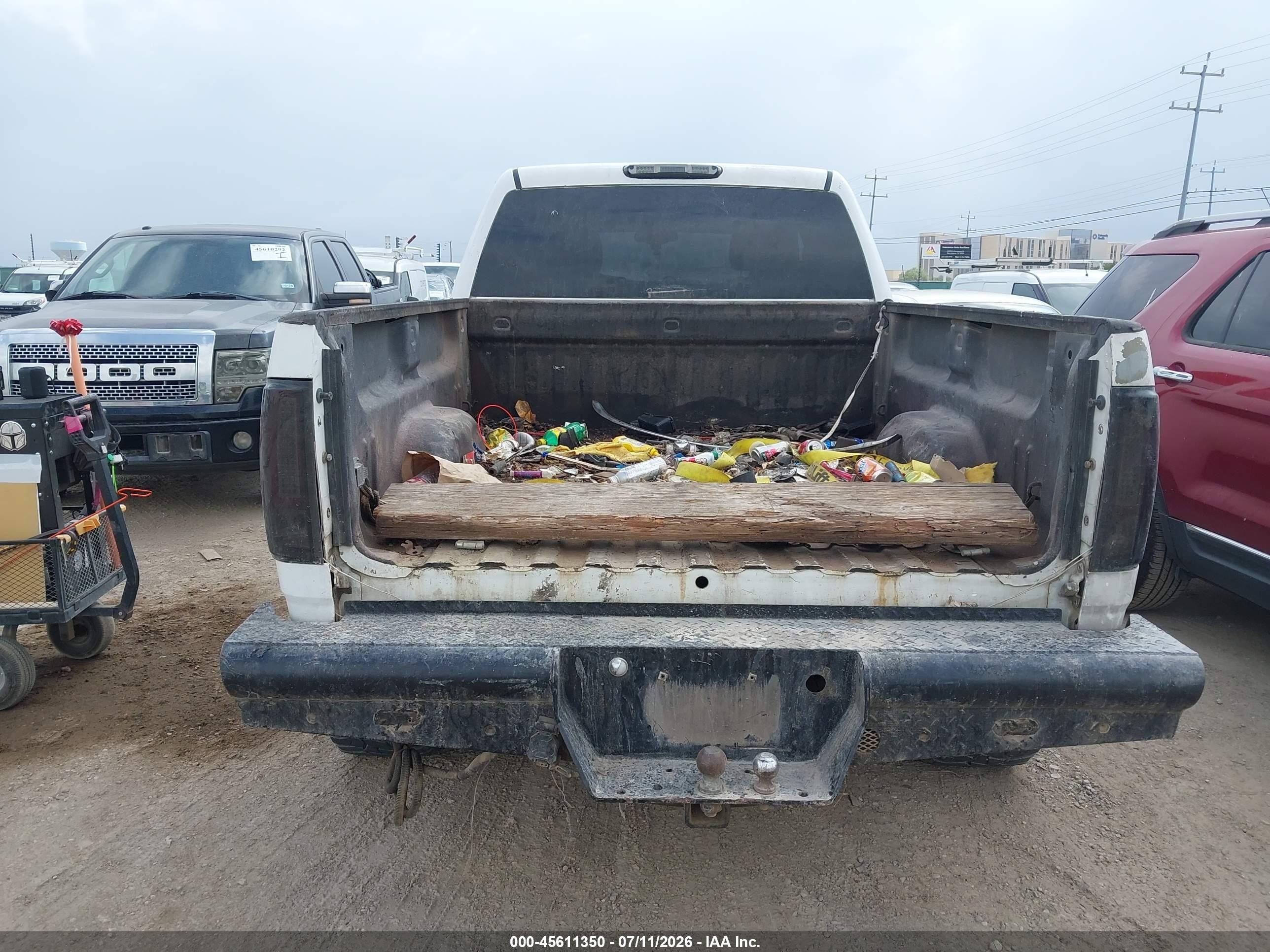 2012 Chevrolet Silverado 2500hd Lt White vin: 1GC1KXC89CF188236