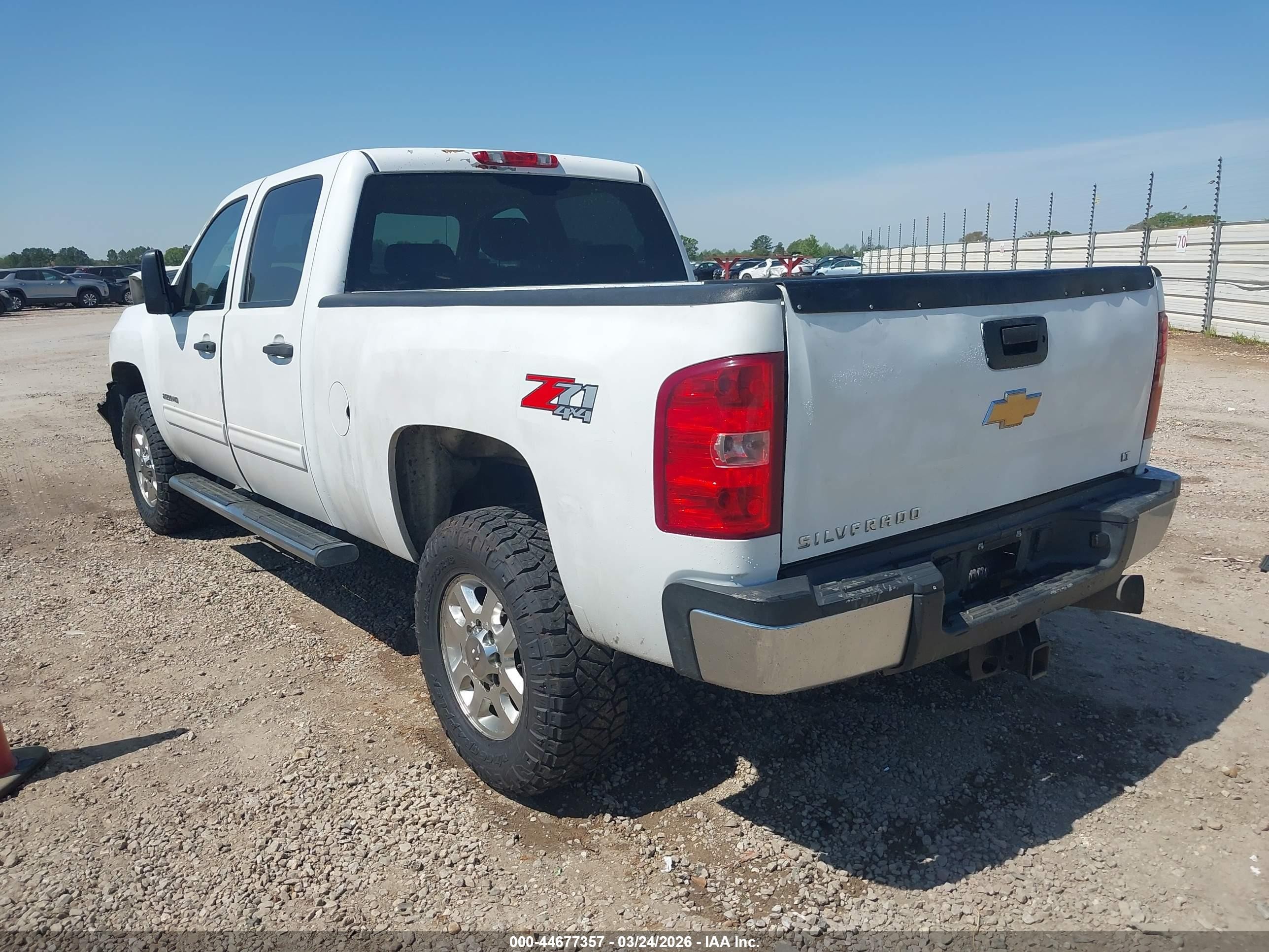 2012 Chevrolet Silverado 2500hd Lt Белый vin: 1GC1KXC89CF240741