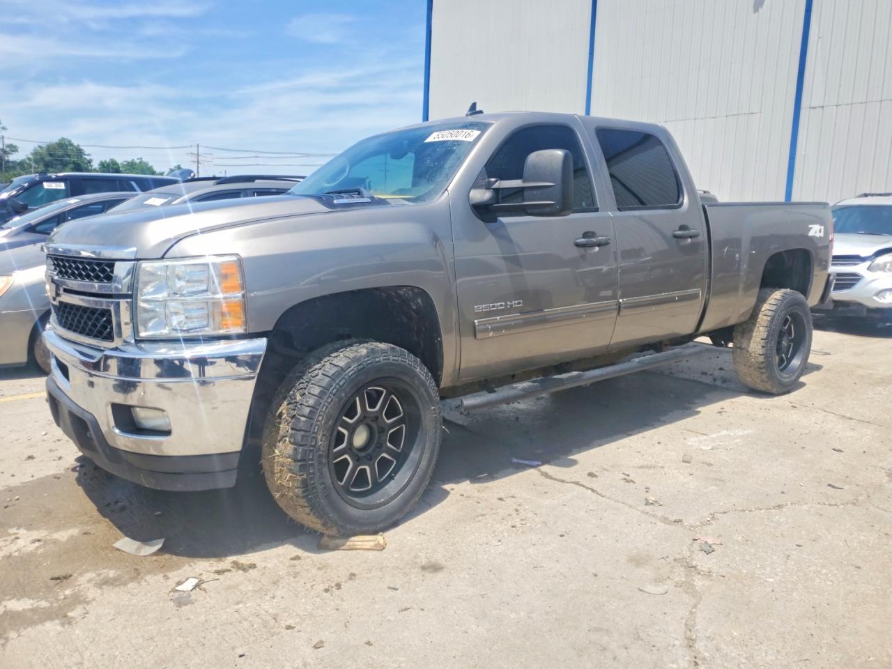 2013 Chevrolet Silverado K2500 Heavy Duty Lt Серый vin: 1GC1KXC89DF214383