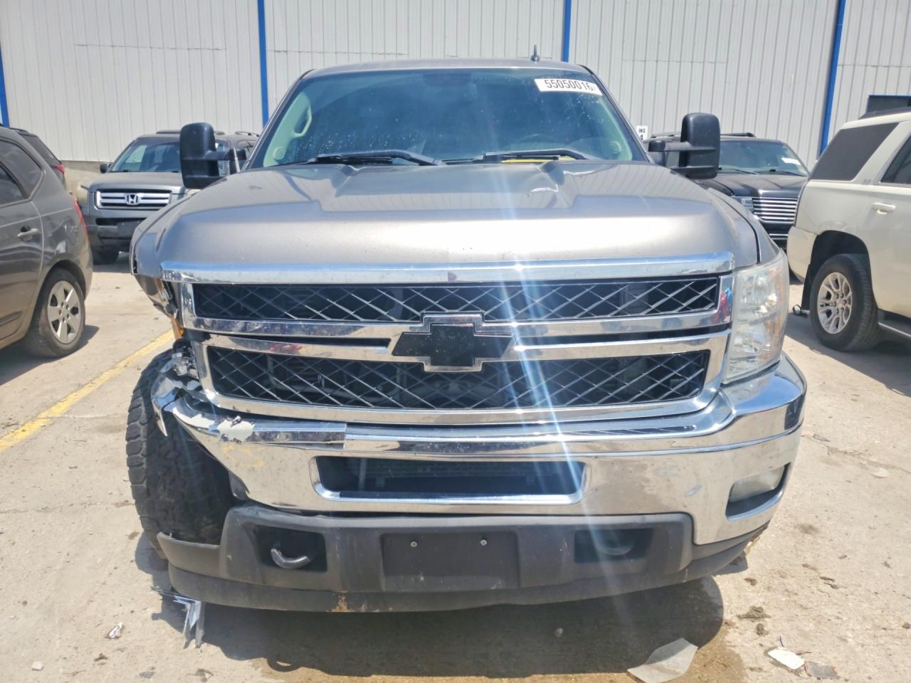 2013 Chevrolet Silverado K2500 Heavy Duty Lt Gray vin: 1GC1KXC89DF214383