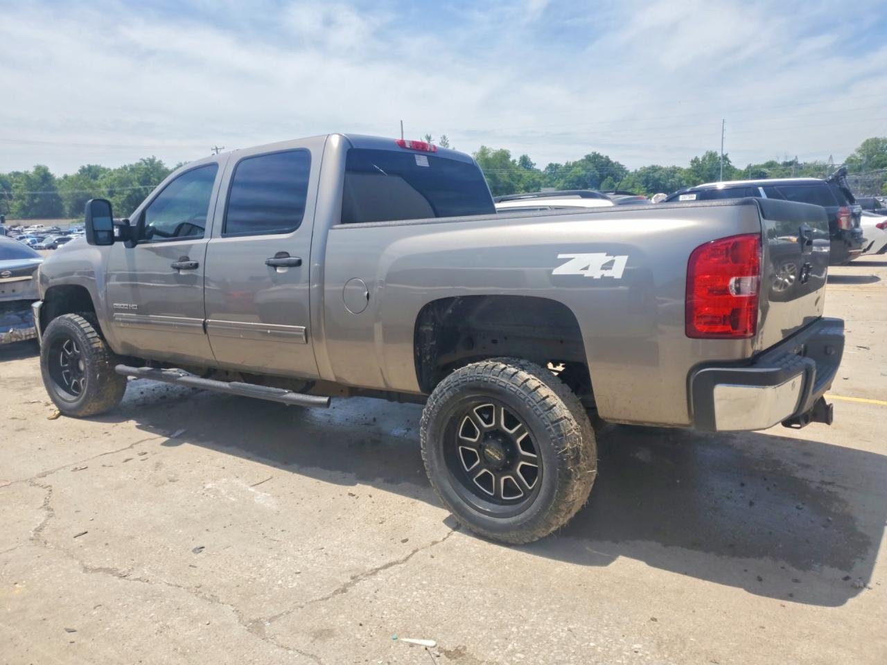 2013 Chevrolet Silverado K2500 Heavy Duty Lt Gray vin: 1GC1KXC89DF214383