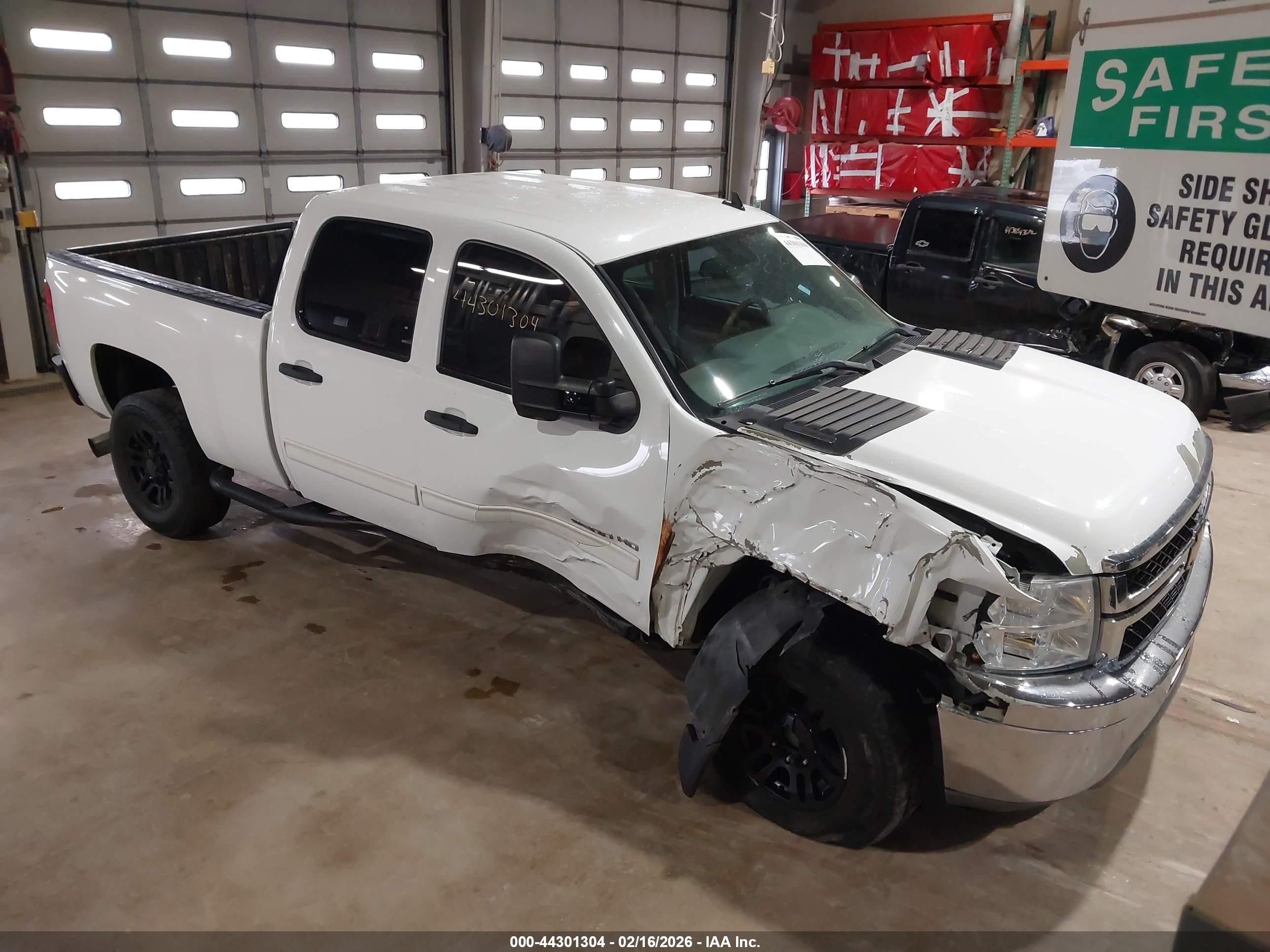 2014 Chevrolet Silverado 2500hd Lt White vin: 1GC1KXC89EF170970
