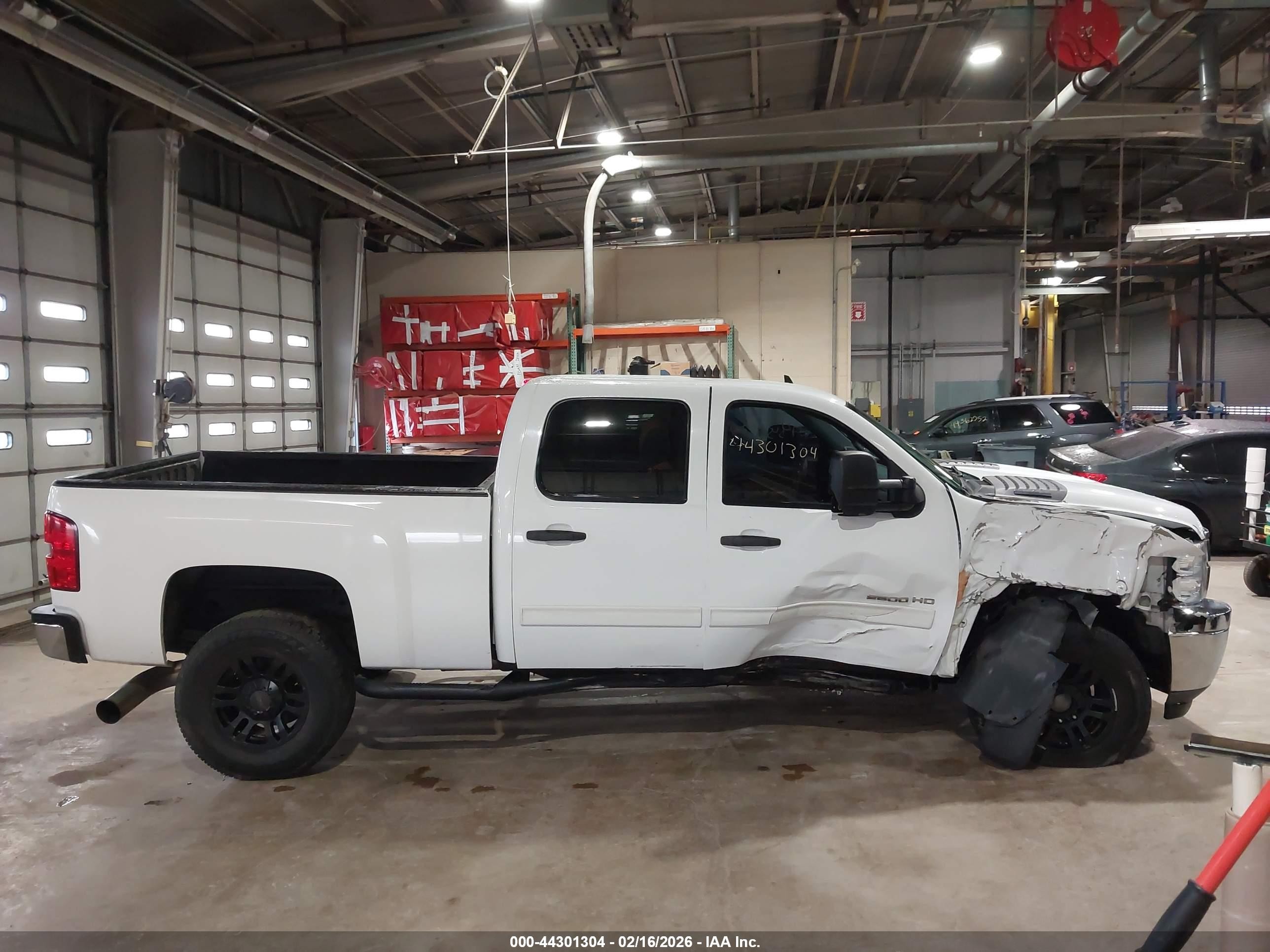 2014 Chevrolet Silverado 2500hd Lt White vin: 1GC1KXC89EF170970