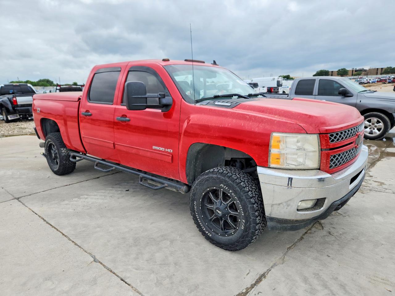 2012 Chevrolet Silverado K2500 Heavy Duty Lt Red vin: 1GC1KXC8XCF100164