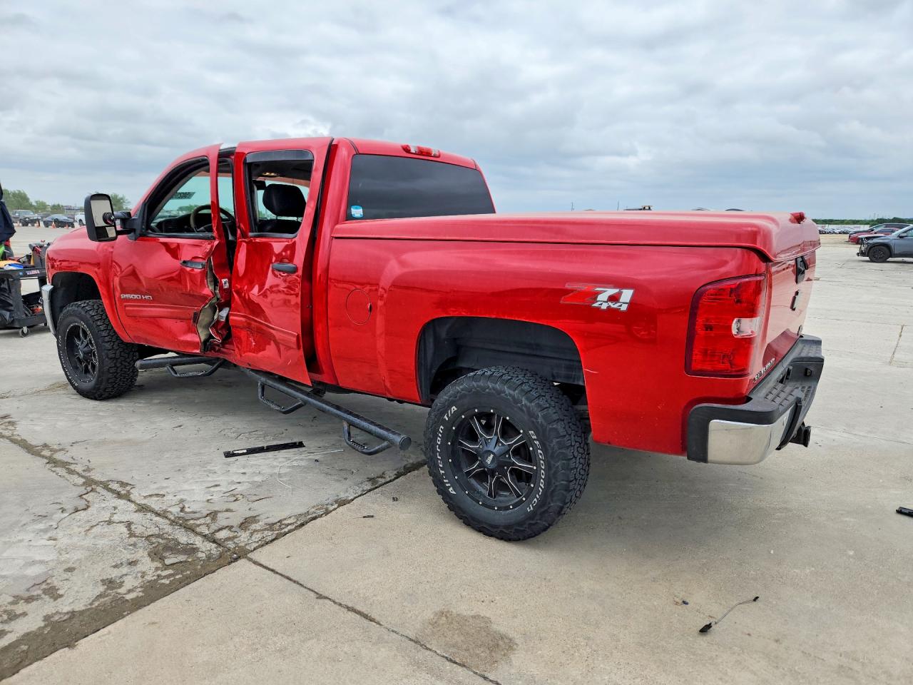 2012 Chevrolet Silverado K2500 Heavy Duty Lt Red vin: 1GC1KXC8XCF100164