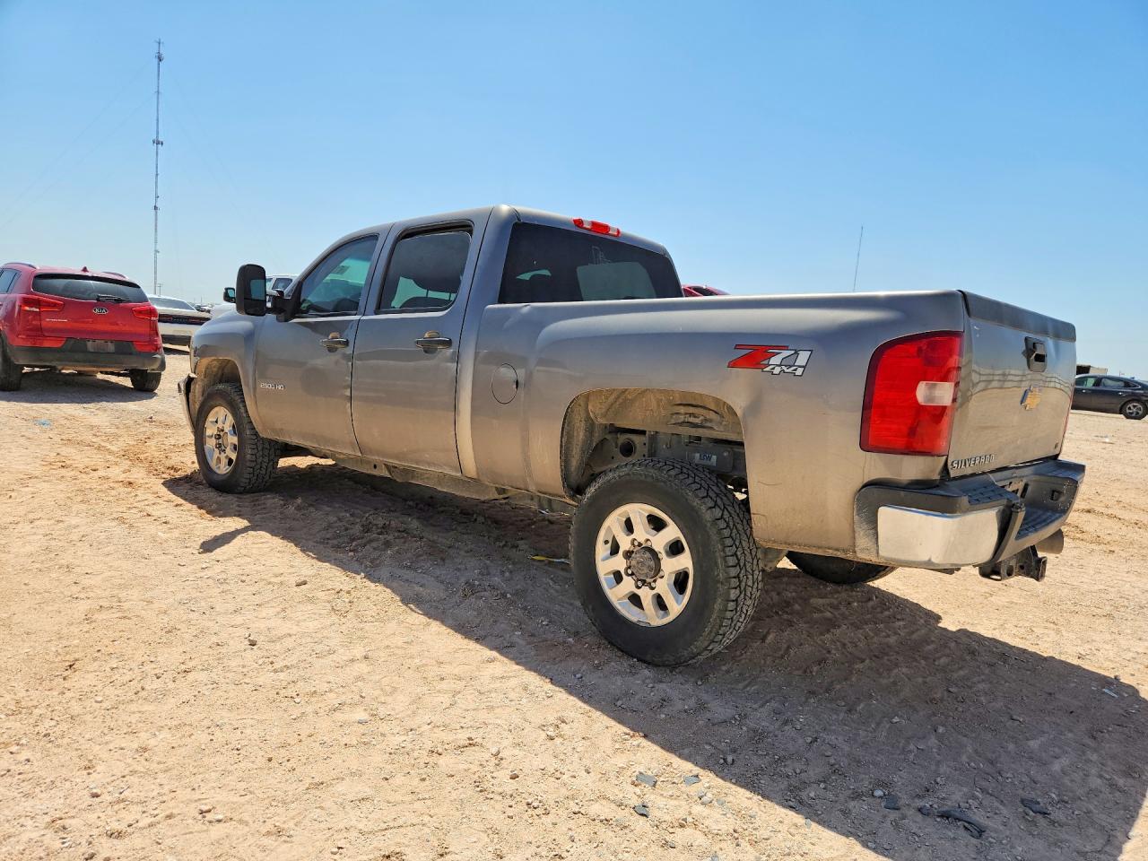2014 Chevrolet Silverado K2500 Heavy Duty Lt Gray vin: 1GC1KXC8XEF125035