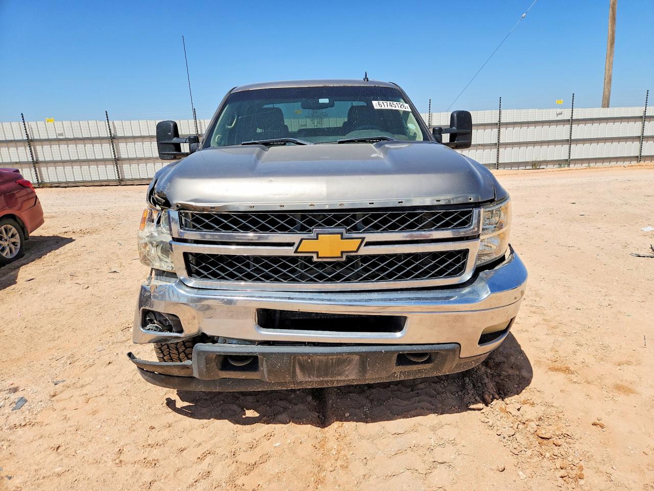 2014 Chevrolet Silverado K2500 Heavy Duty Lt Gray vin: 1GC1KXC8XEF125035