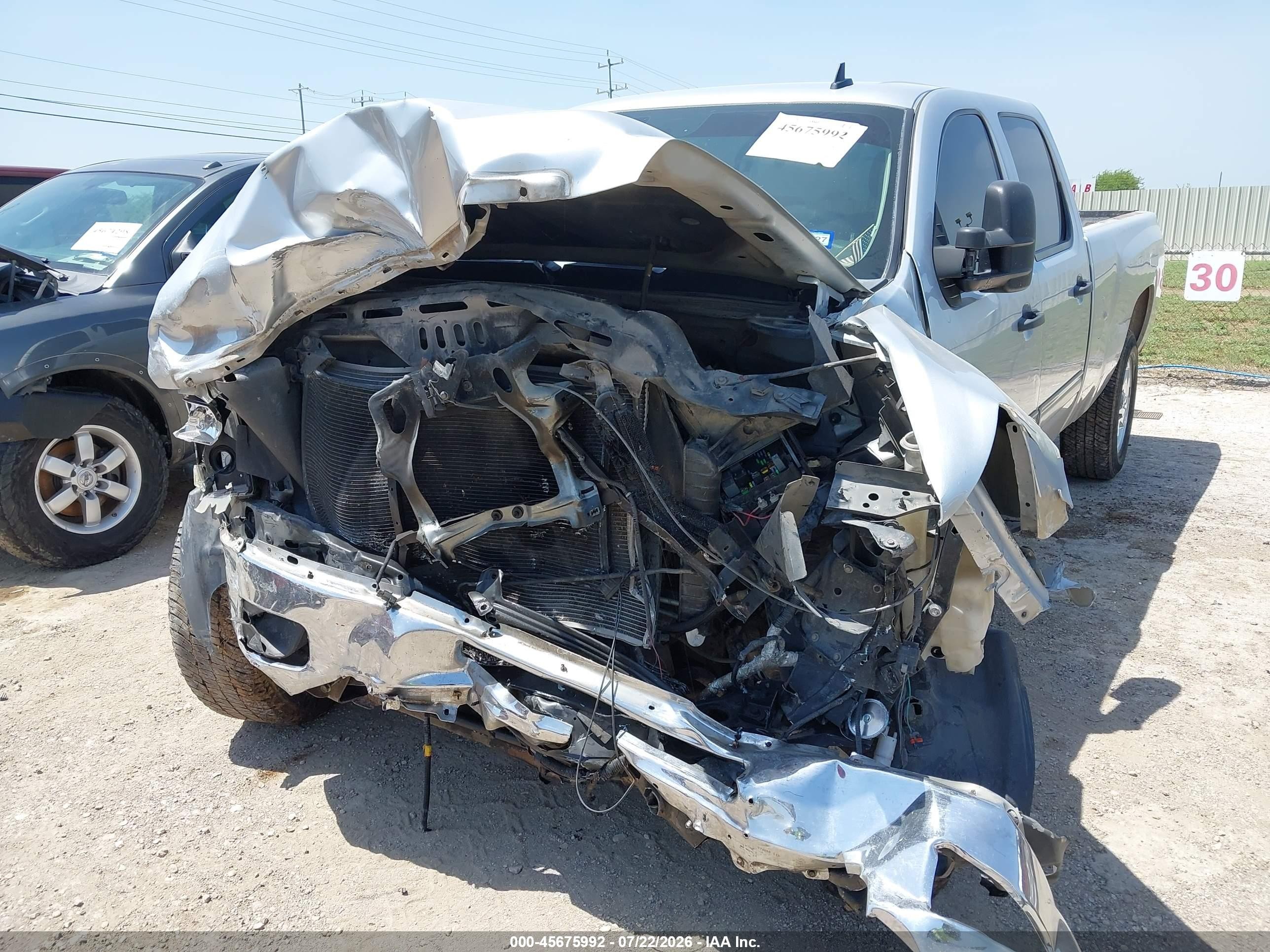 2012 Chevrolet Silverado 2500hd Lt Silver vin: 1GC1KXCG0CF114257