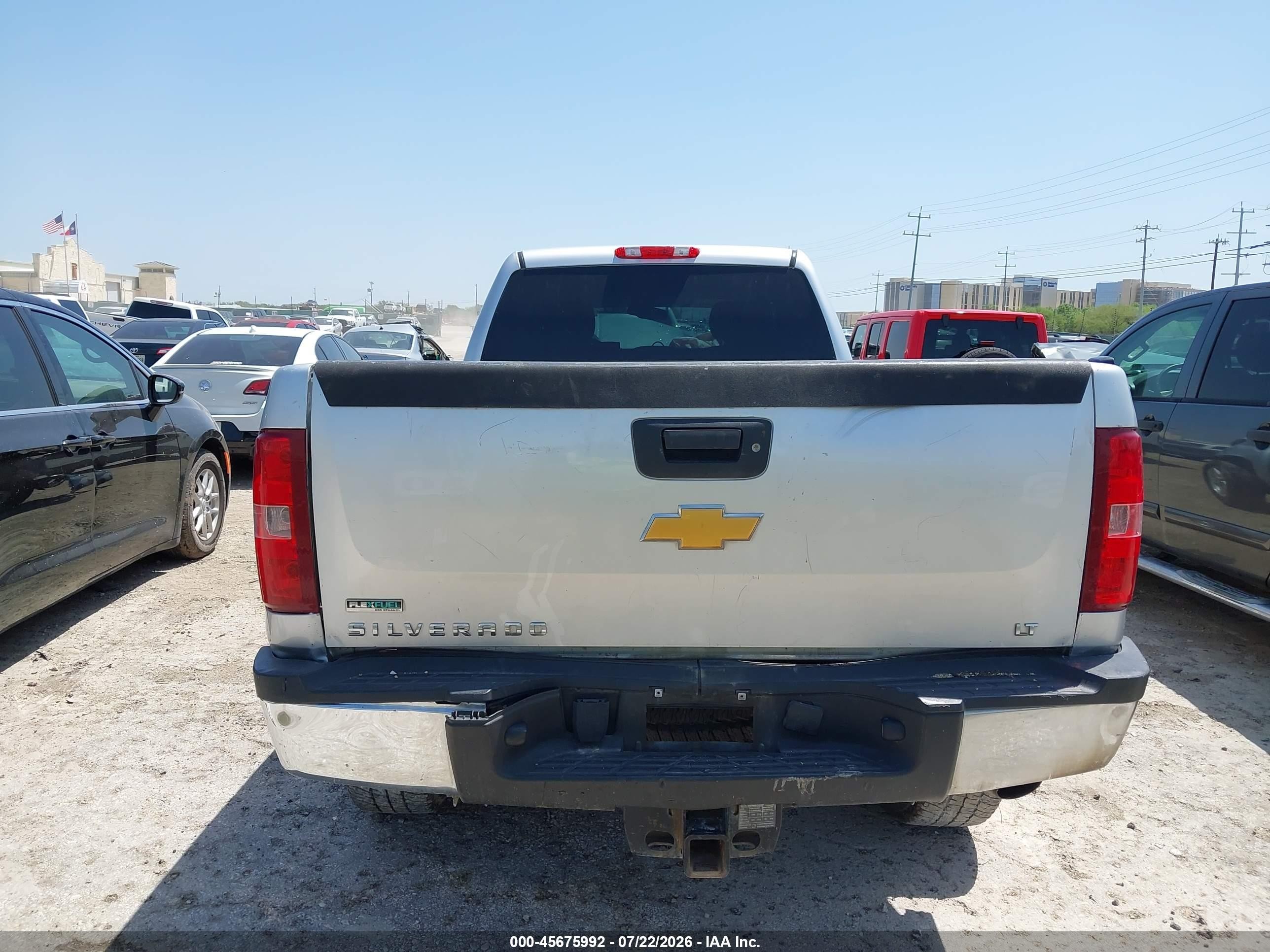 2012 Chevrolet Silverado 2500hd Lt Silver vin: 1GC1KXCG0CF114257