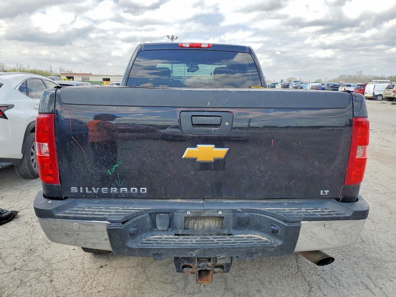 2014 Chevrolet Silverado K2500 Heavy Duty Lt Black vin: 1GC1KXCG0EF160528