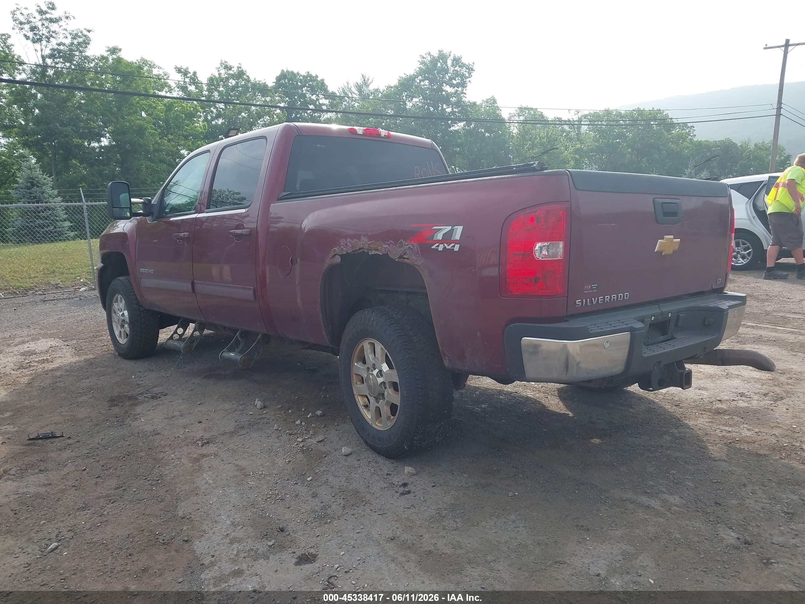 2014 Chevrolet Silverado 2500hd Lt Темно-бордовый vin: 1GC1KXCG0EF187759