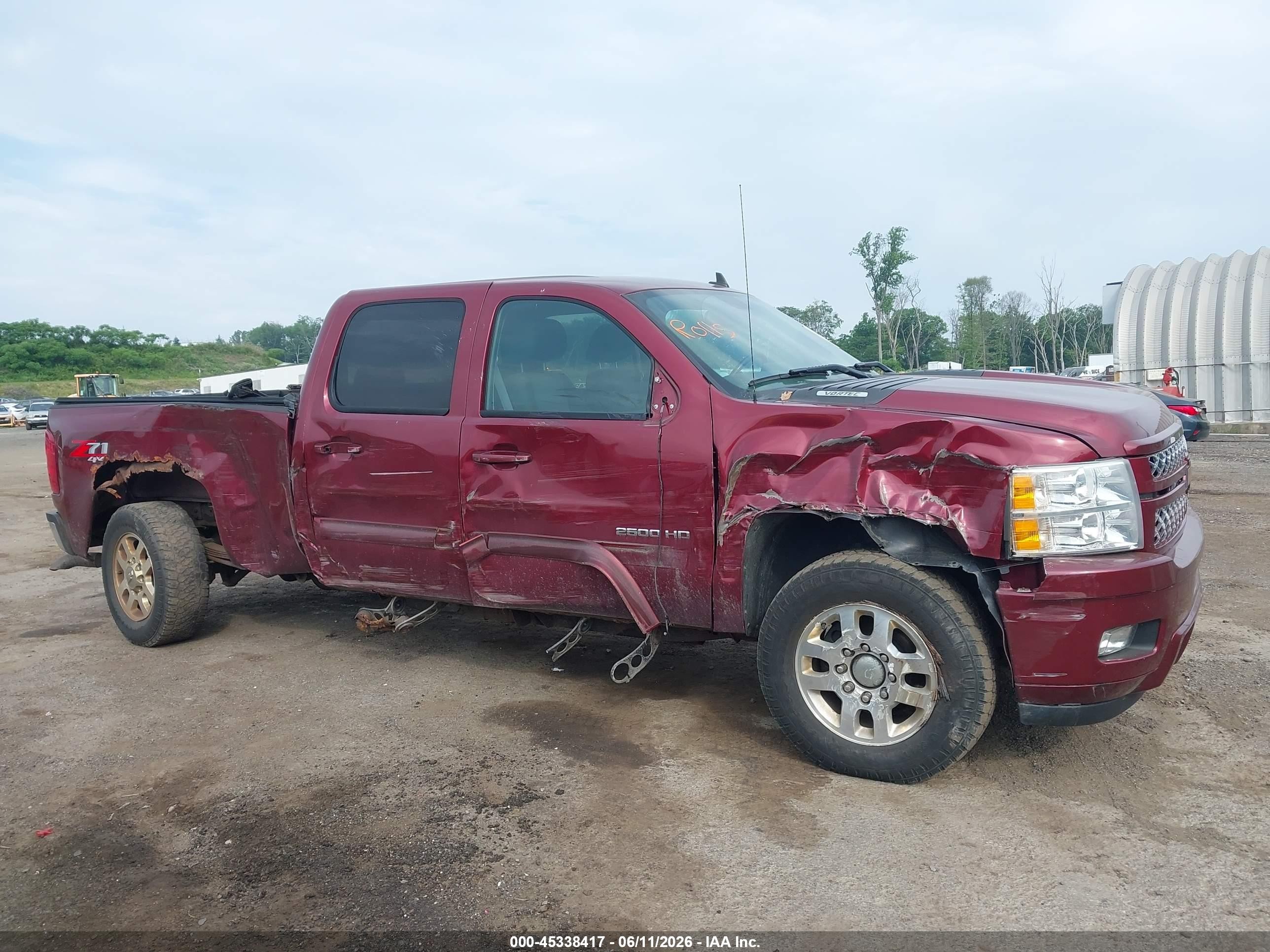 2014 Chevrolet Silverado 2500hd Lt Темно-бордовый vin: 1GC1KXCG0EF187759