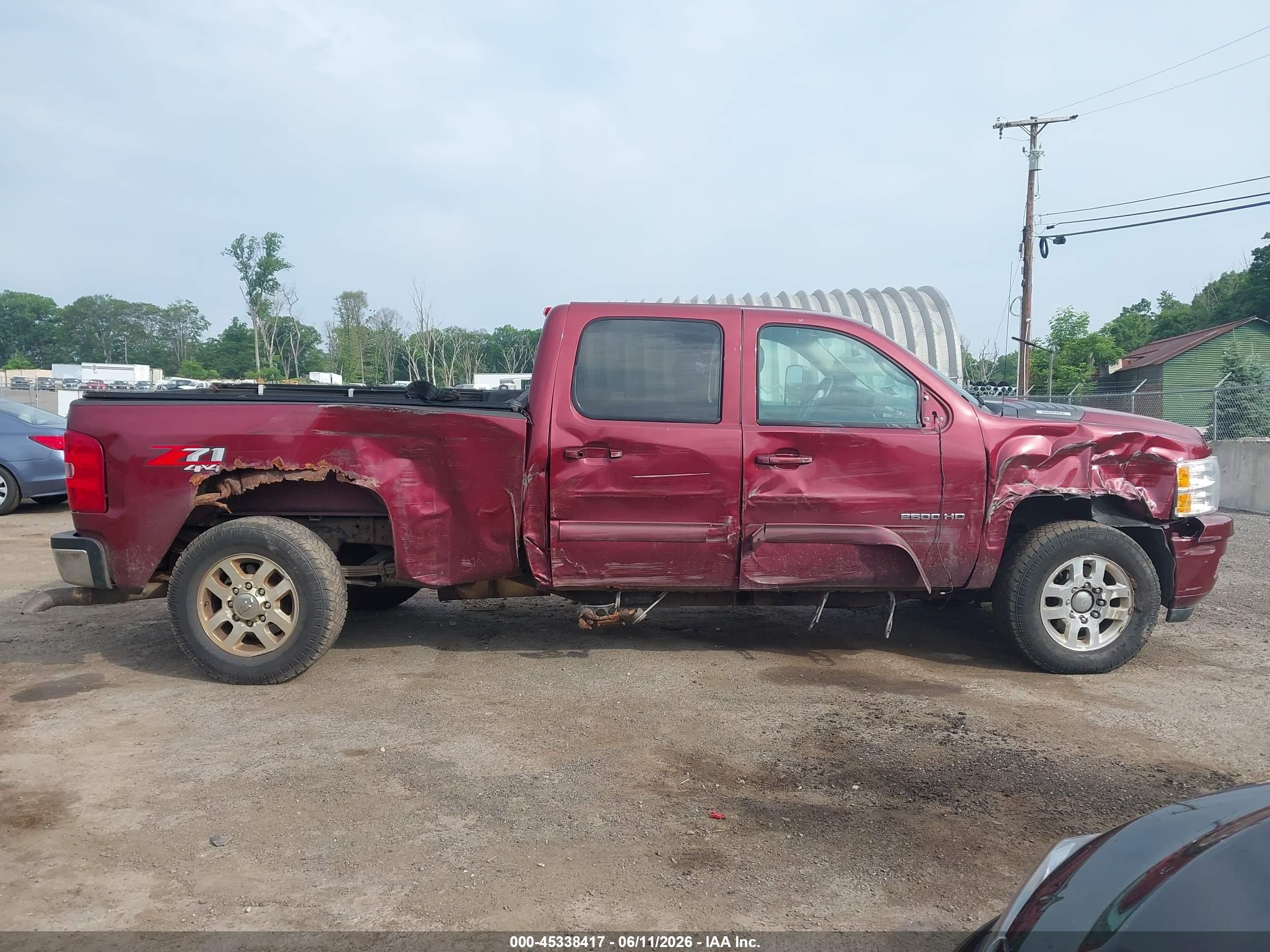 2014 Chevrolet Silverado 2500hd Lt Темно-бордовый vin: 1GC1KXCG0EF187759