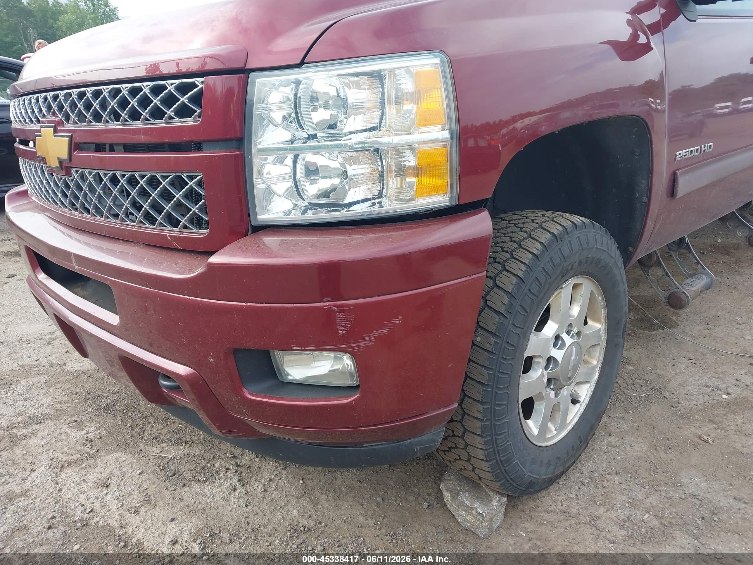 2014 Chevrolet Silverado 2500hd Lt Темно-бордовый vin: 1GC1KXCG0EF187759