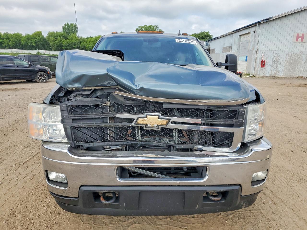 2011 Chevrolet Silverado K2500 Heavy Duty Lt Blue vin: 1GC1KXCG1BF239945