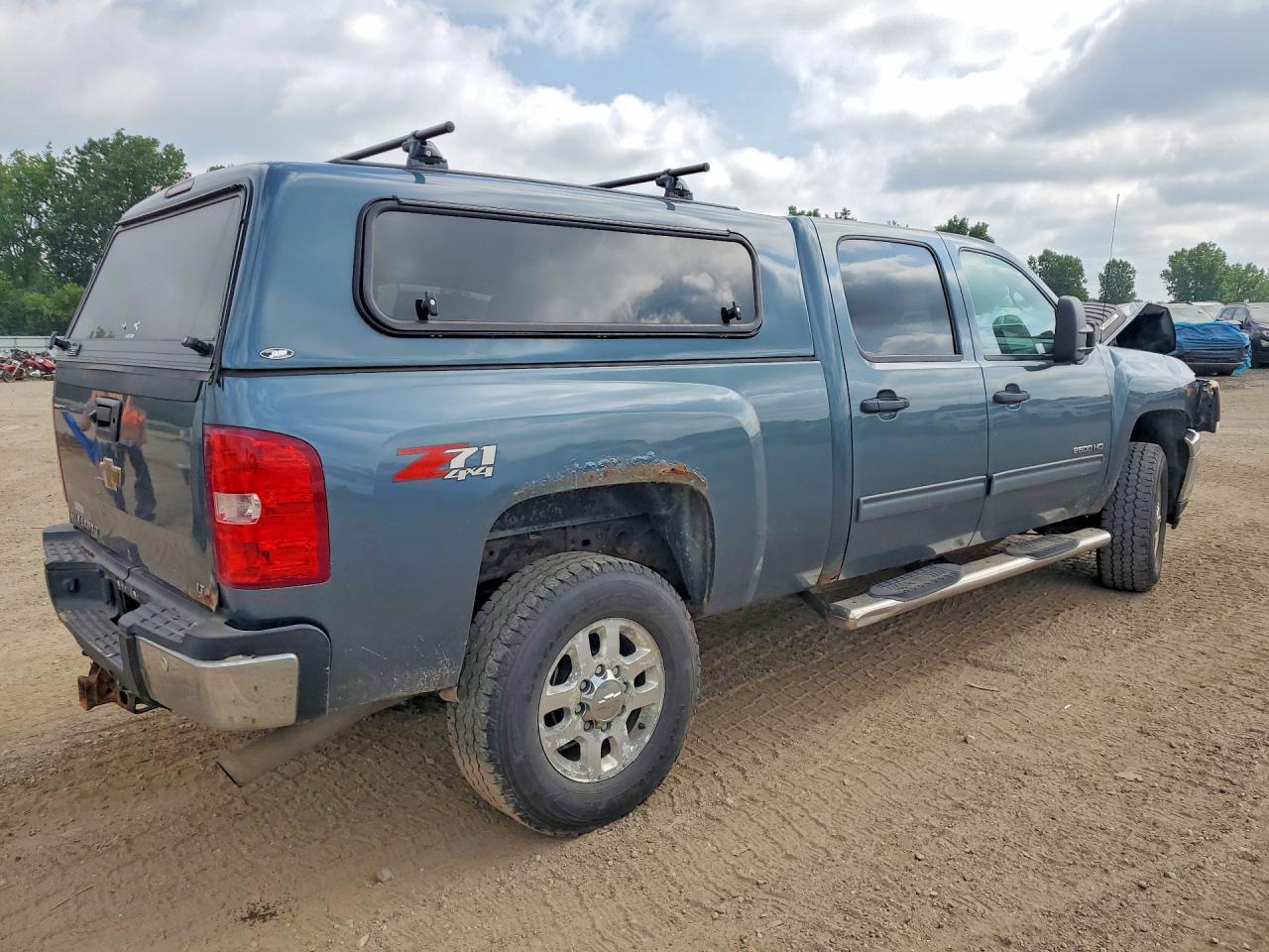 2011 Chevrolet Silverado K2500 Heavy Duty Lt Blue vin: 1GC1KXCG1BF239945