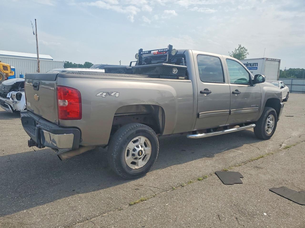 2013 Chevrolet Silverado K2500 Heavy Duty Lt Gray vin: 1GC1KXCG1DF123325
