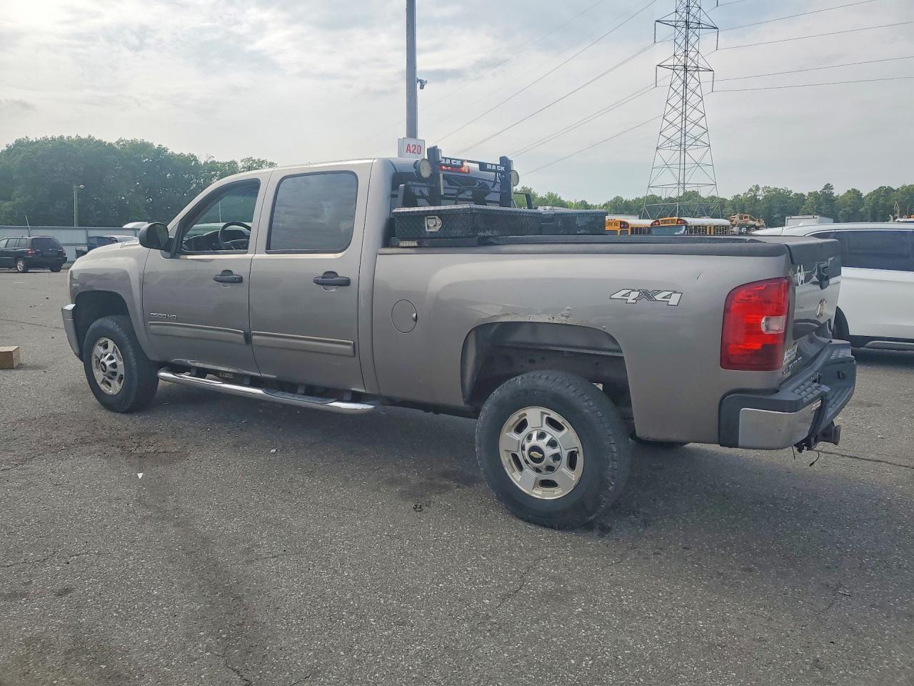 2013 Chevrolet Silverado K2500 Heavy Duty Lt Gray vin: 1GC1KXCG1DF123325